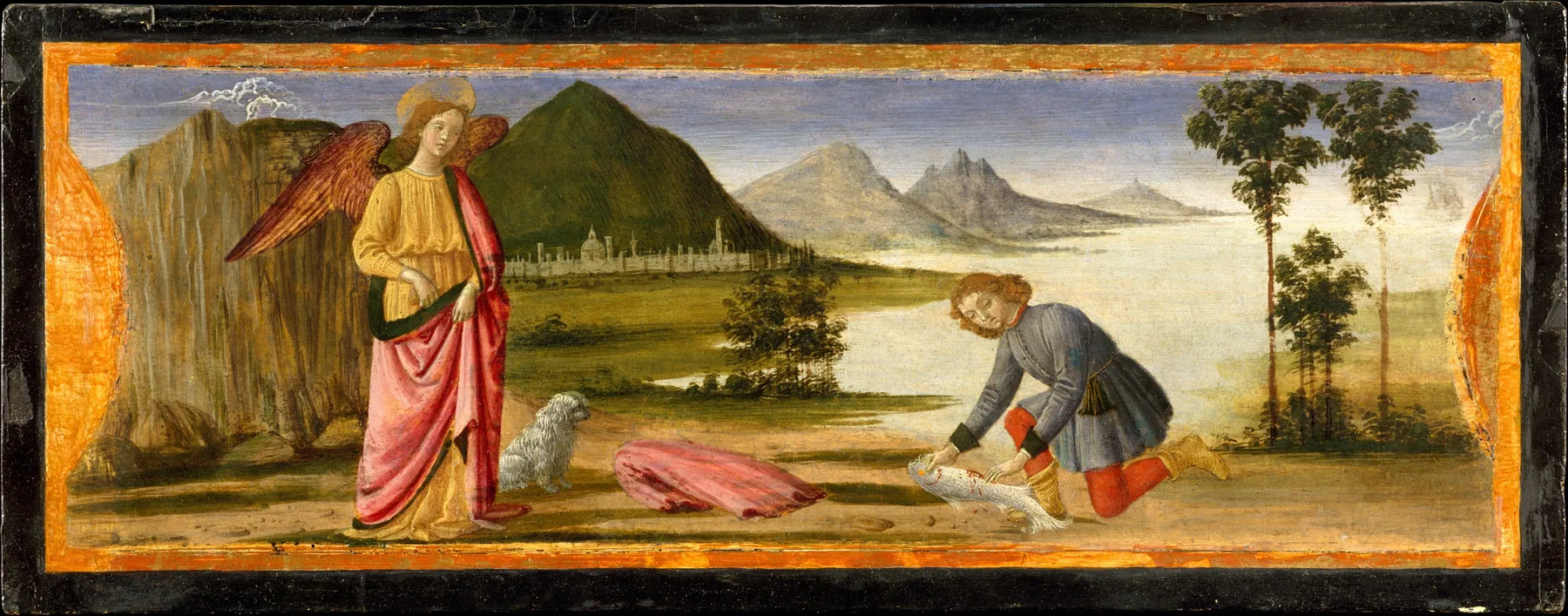 Tobías y el Ángel, de Davide Ghirlandaio