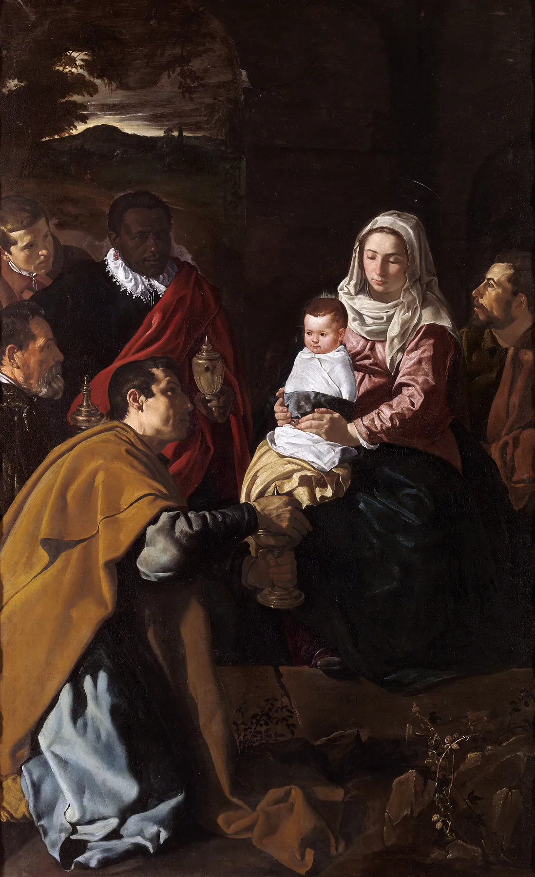Adoración de los Reyes Magos, de Diego Velázquez