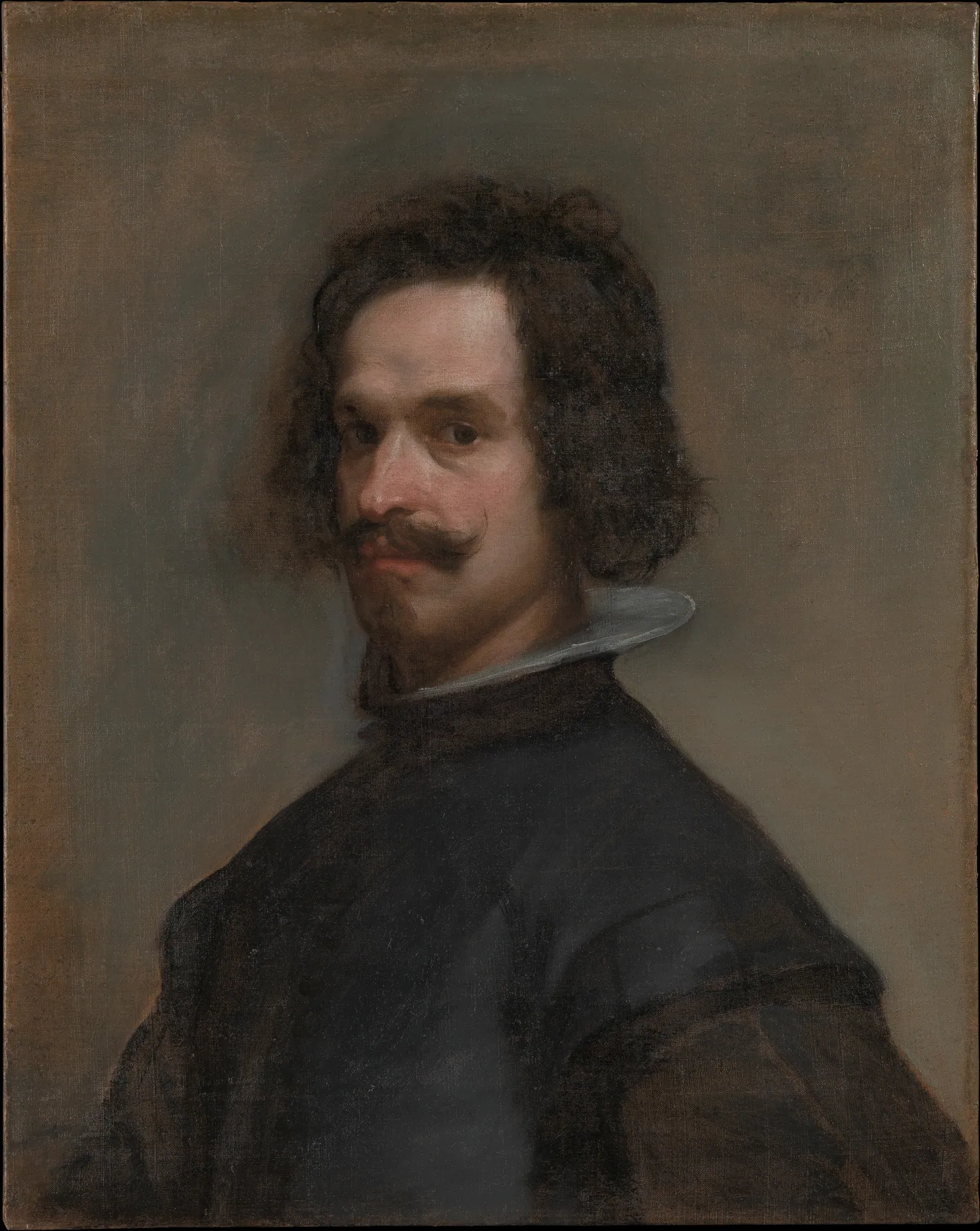 Retrato de un hombre, posiblemente un autorretrato, de Diego Velázquez
