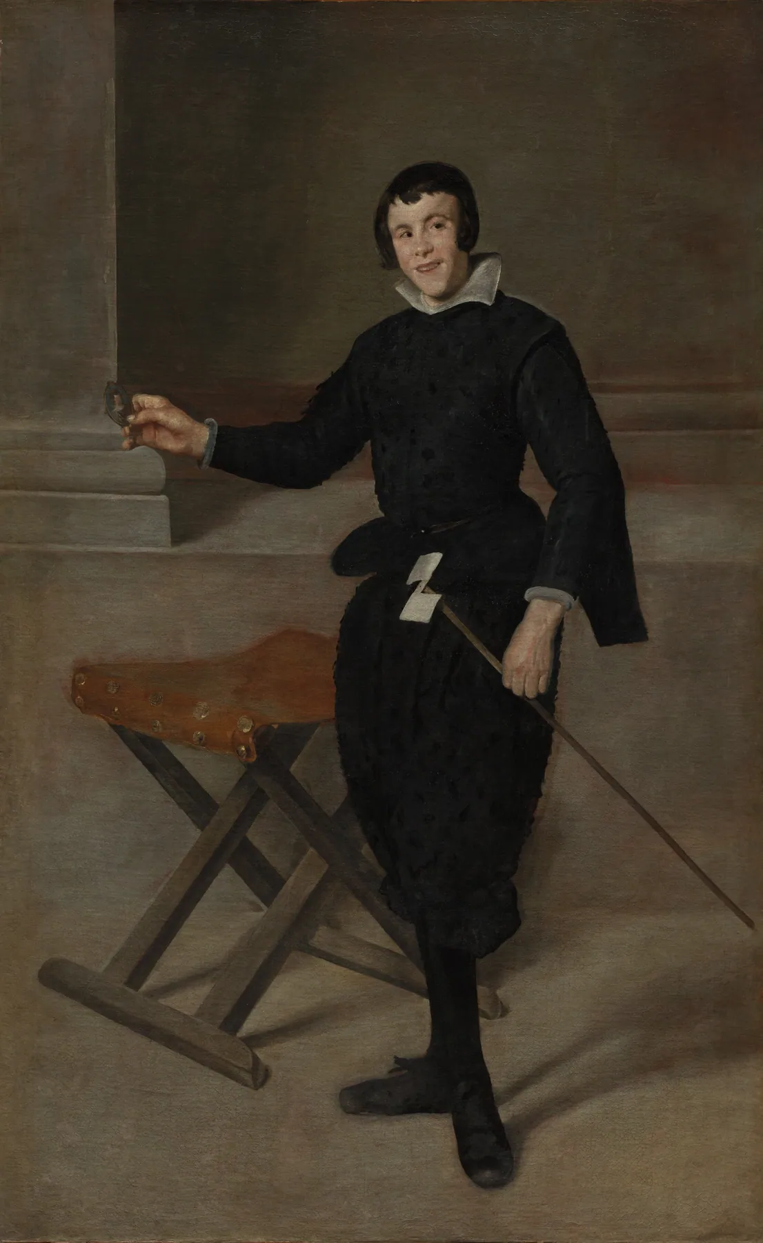 Retrato del bufón Calabazas, de Diego Velázquez