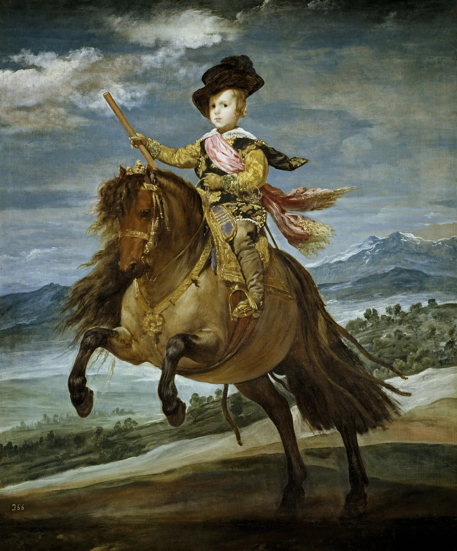 Retrato del infante Baltasar Carlos, de Diego Velázquez