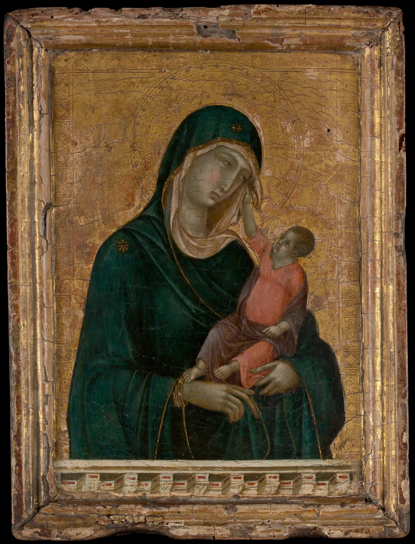 Virgen con el Niño, de Duccio di Buoninsegna