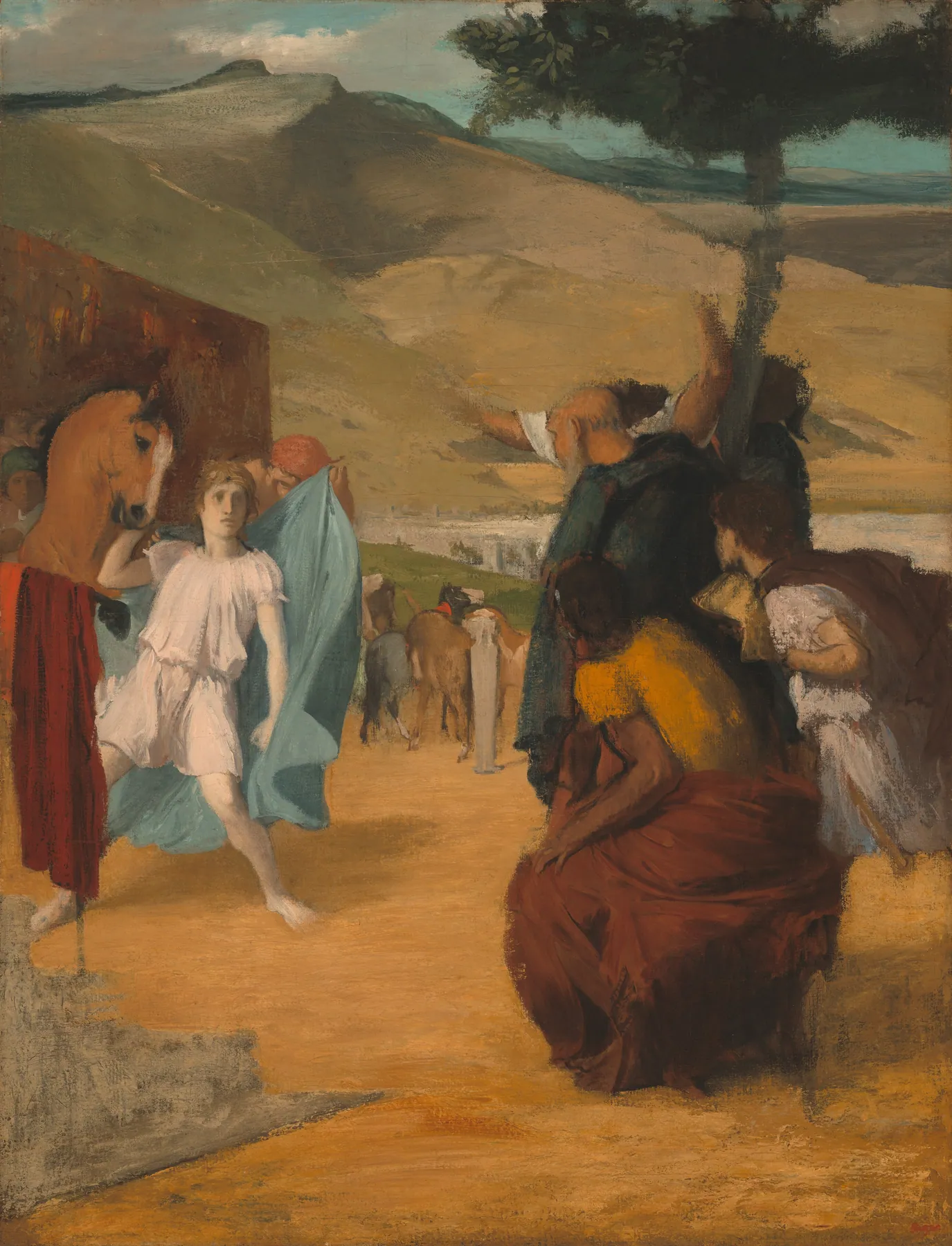 Alejandro y Bucéfalo, de Edgar Degas