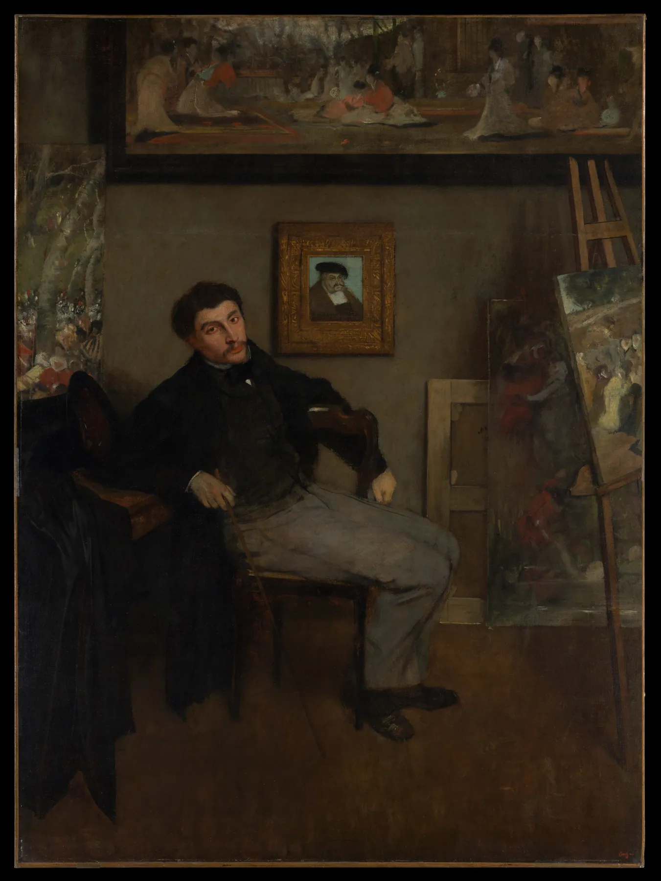 James-Jacques-Joseph Tissot (1836–1902), de Edgar Degas