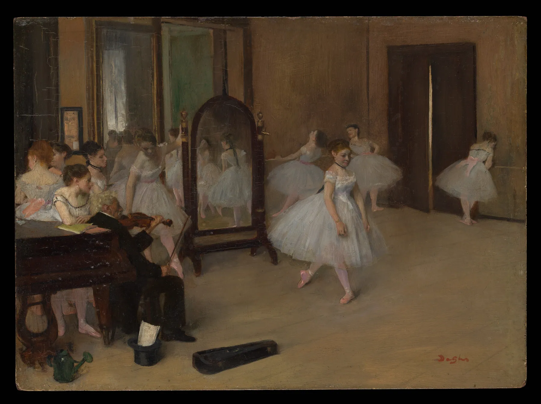 La clase de danza, de Edgar Degas