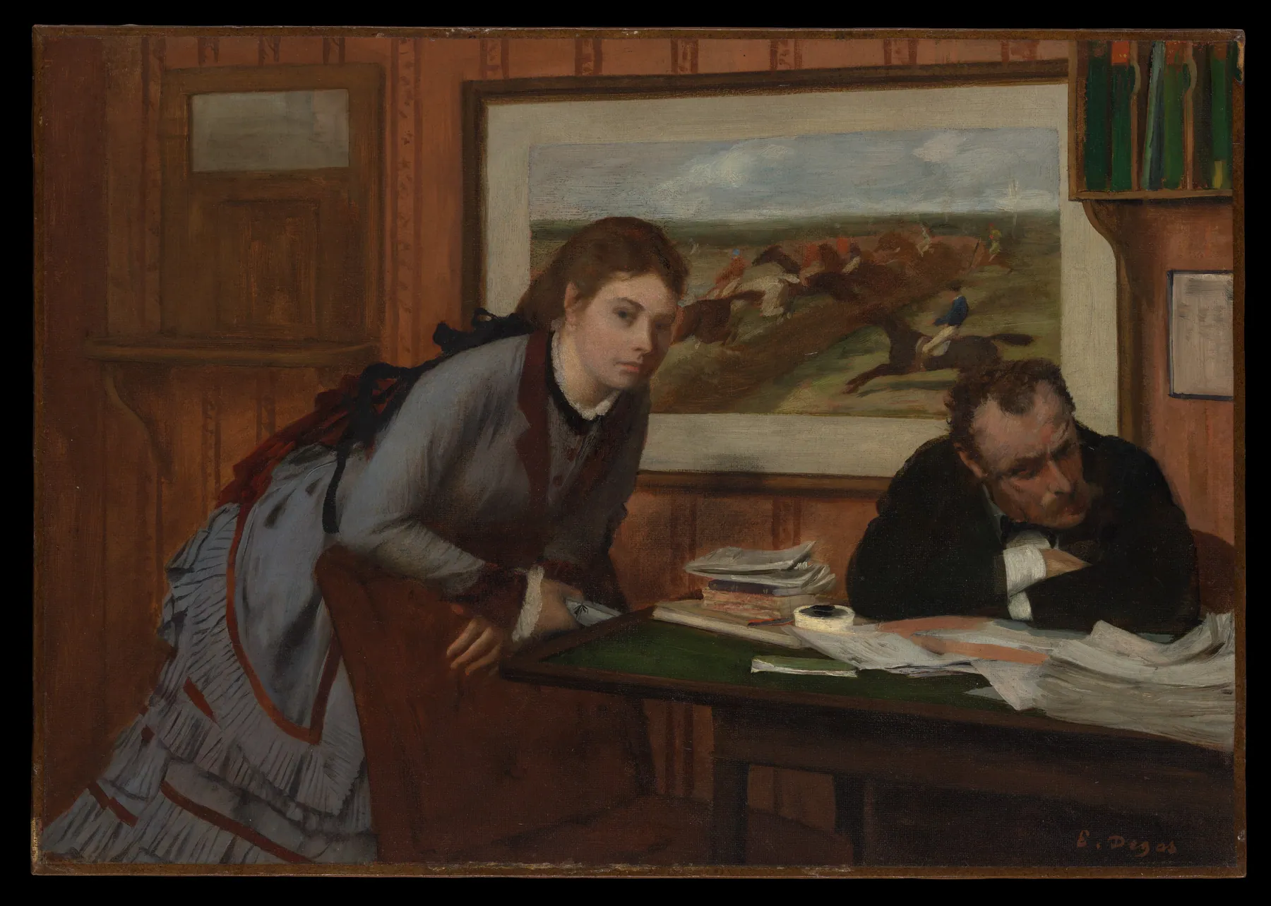 Mal humor, de Edgar Degas