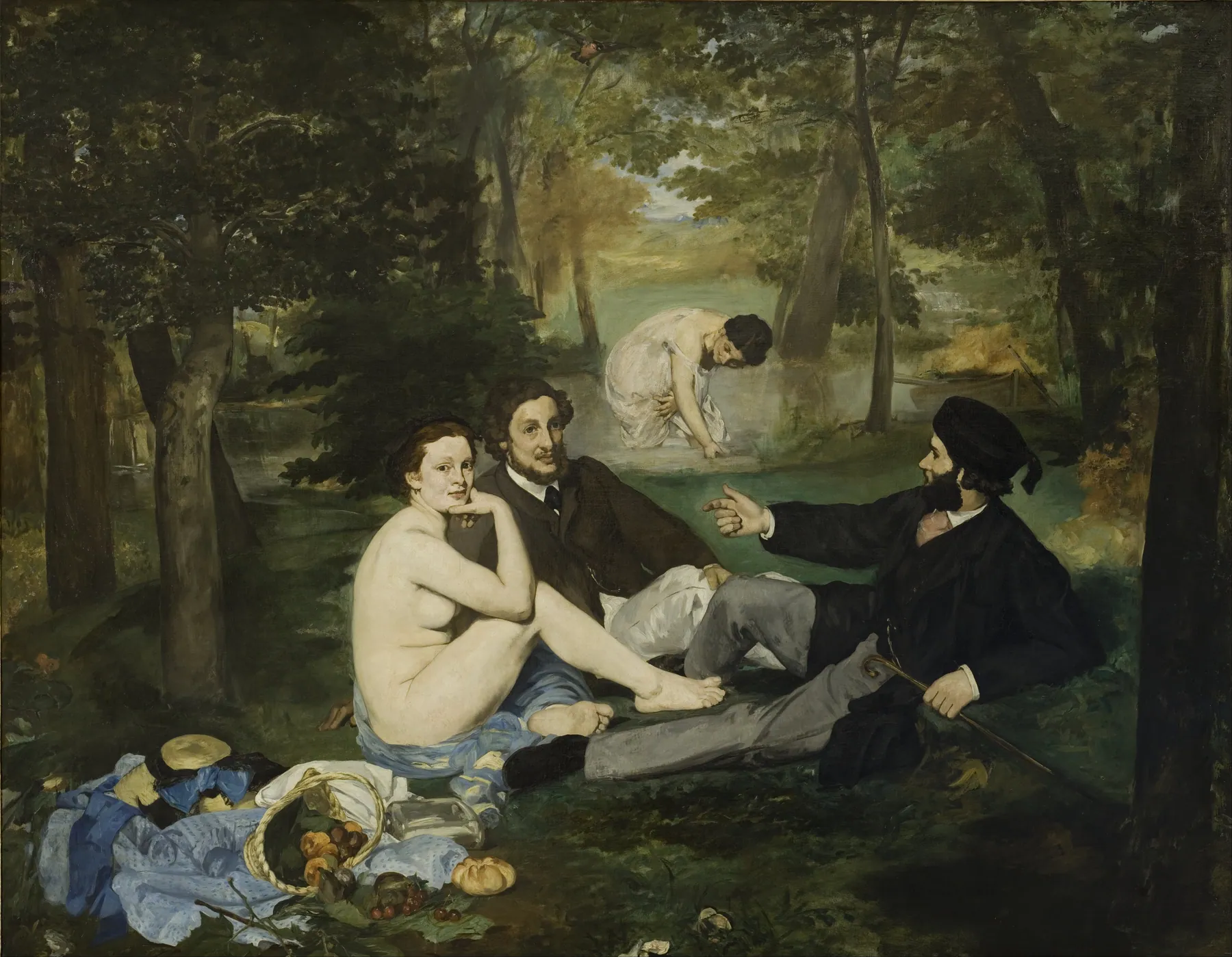Almuerzo sobre la hierba, de Édouard Manet