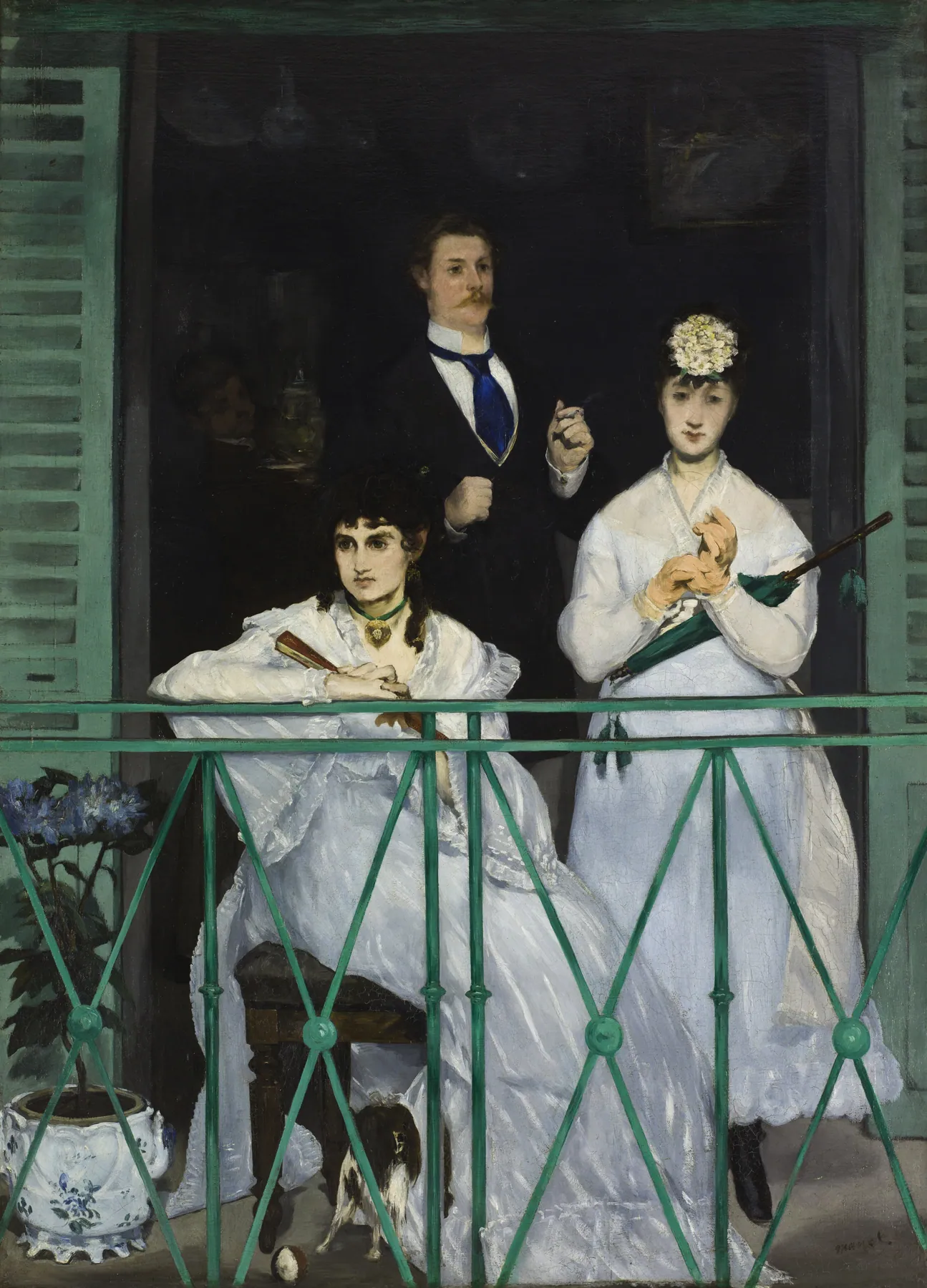 El balcón, de Édouard Manet