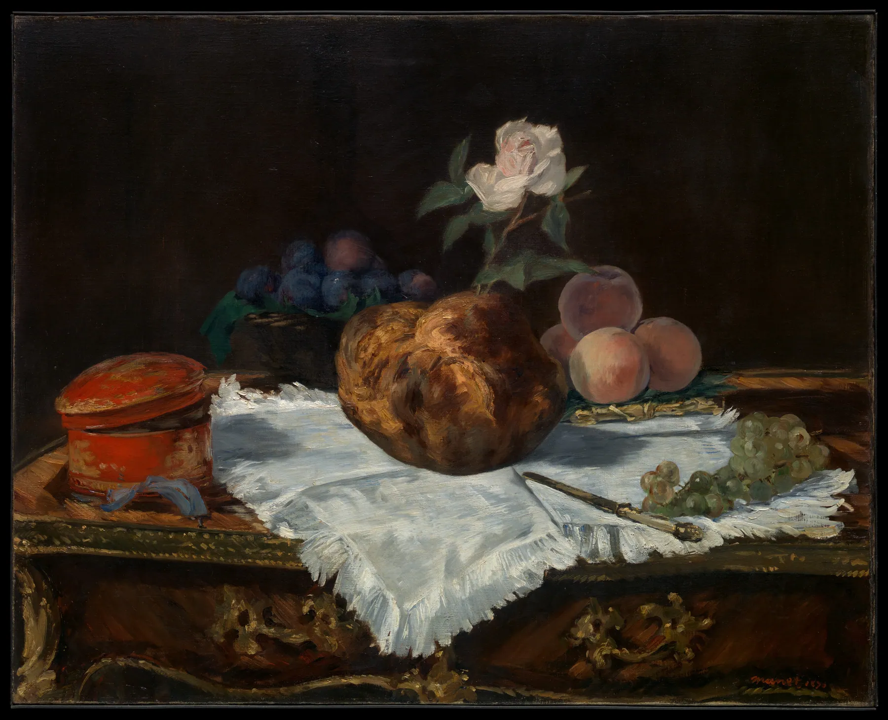 El brioche, de Édouard Manet