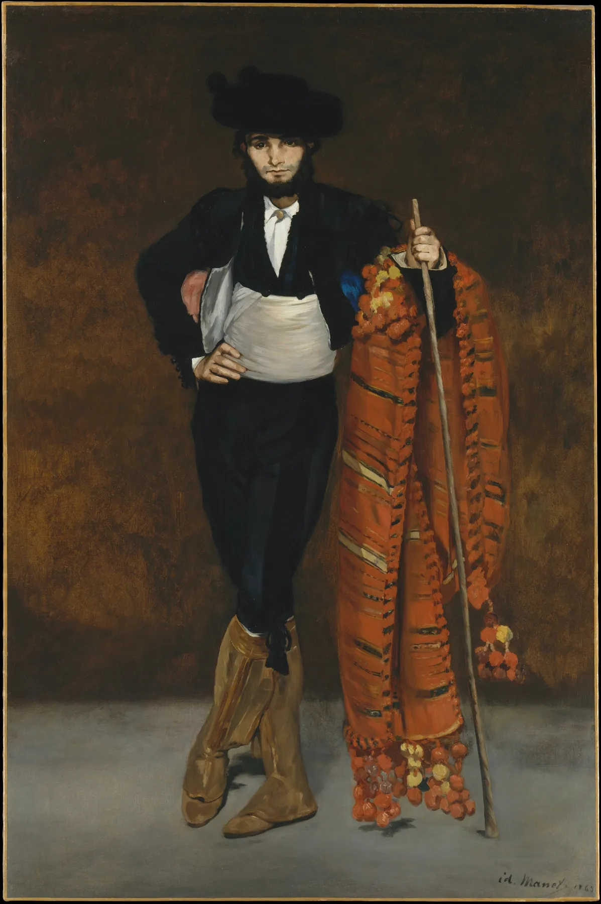 Joven con traje de majo, de Édouard Manet