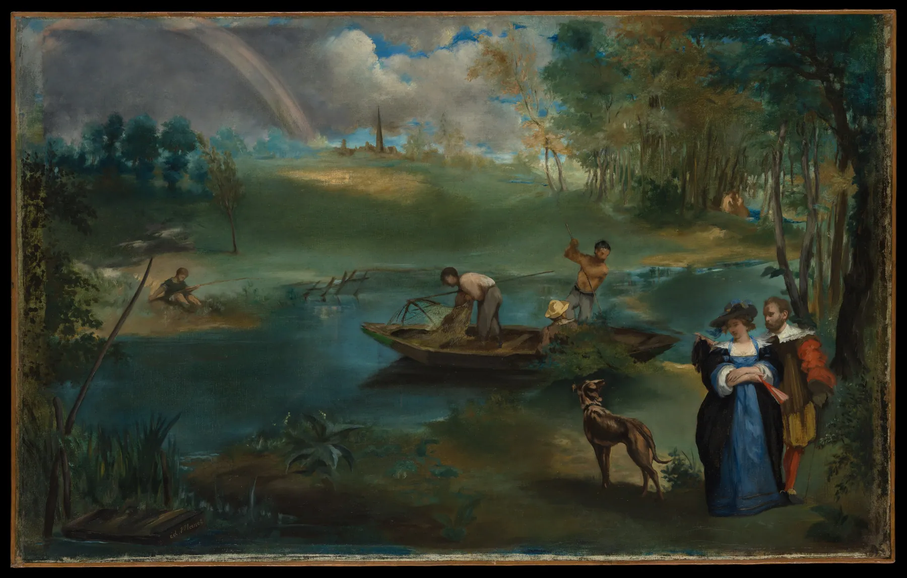 La pesca, de Édouard Manet