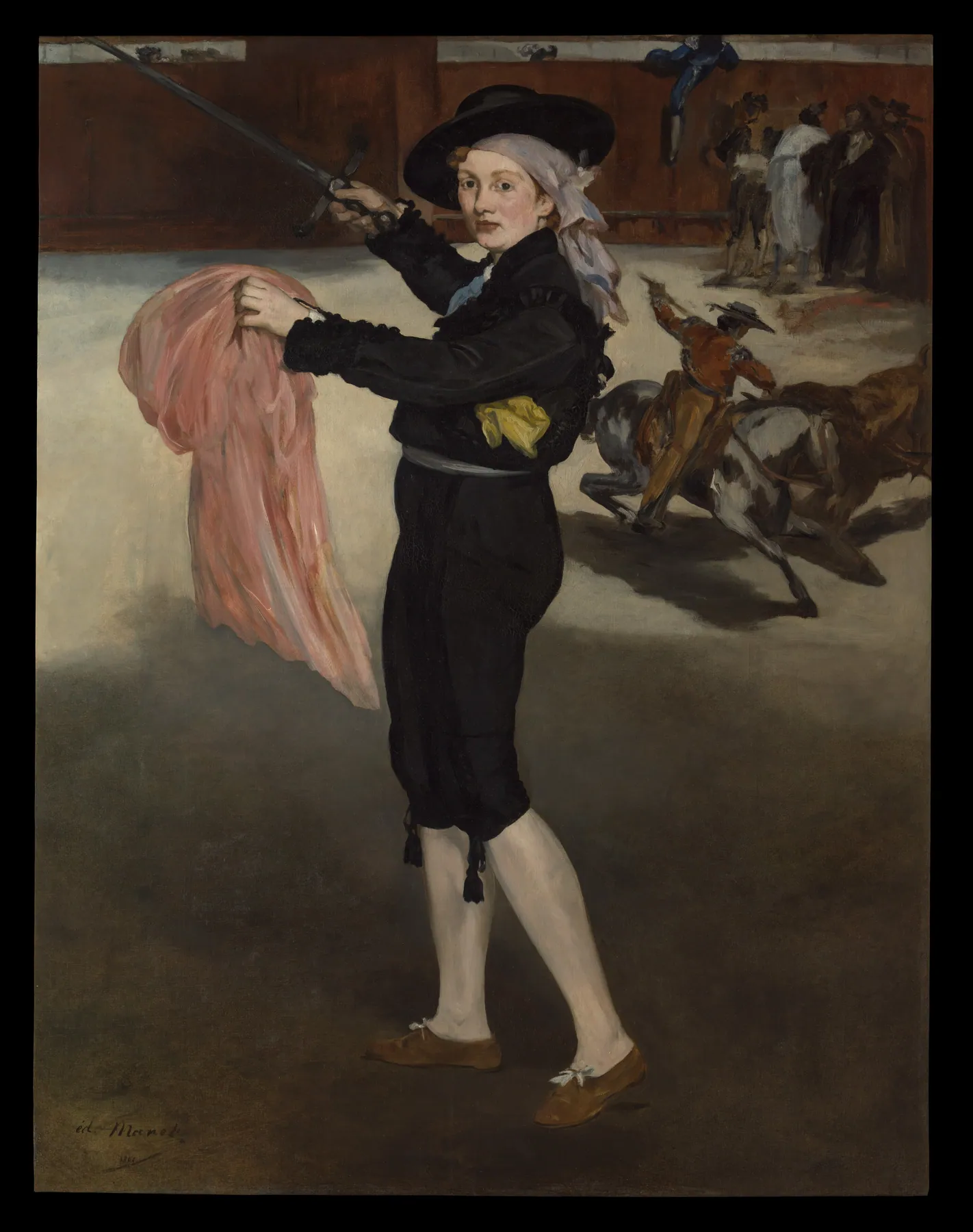 La señorita V. en traje de espada, de Édouard Manet