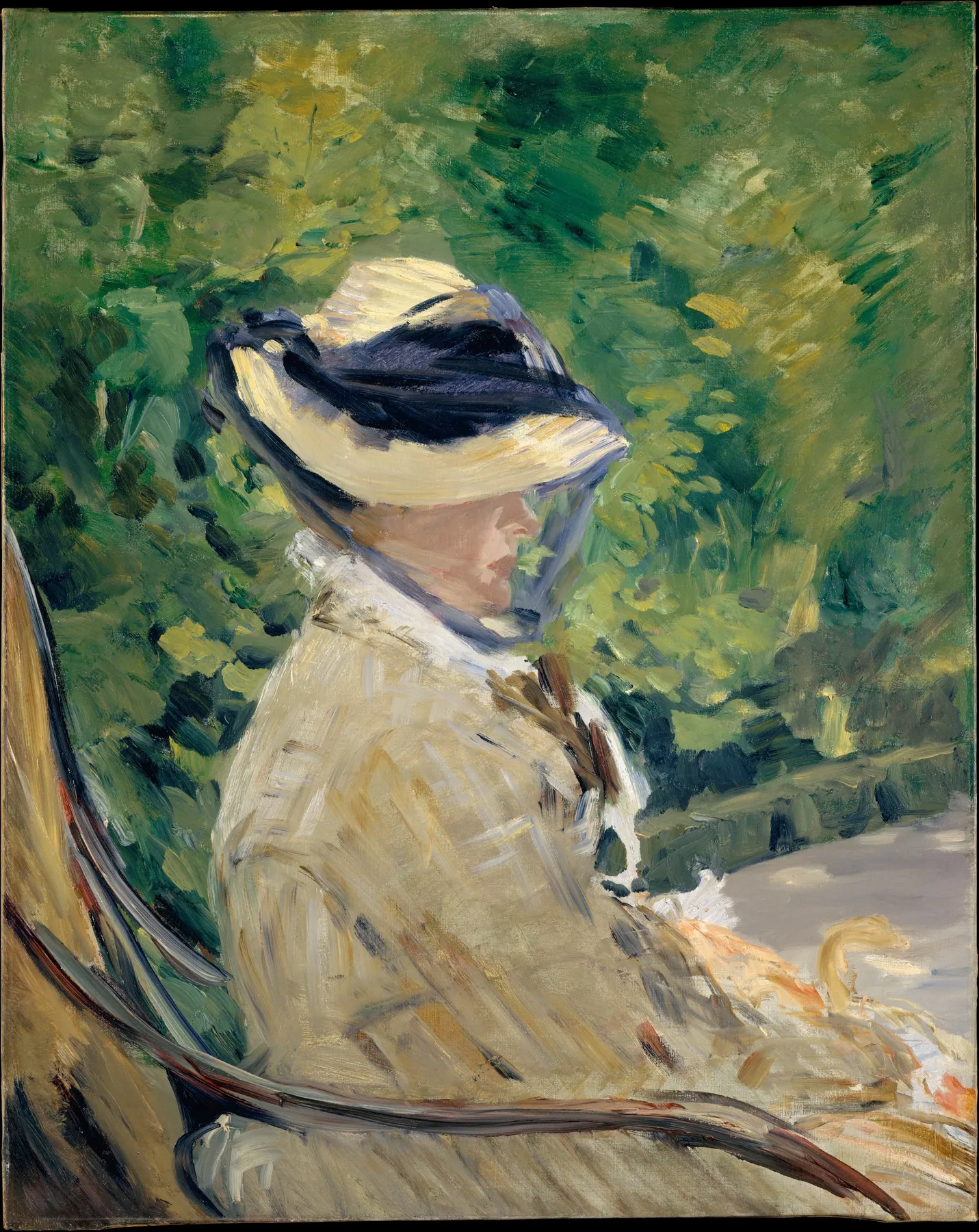 Madame Manet (Suzanne Leenhoff, 1829–1906) en Bellevue, de Édouard Manet