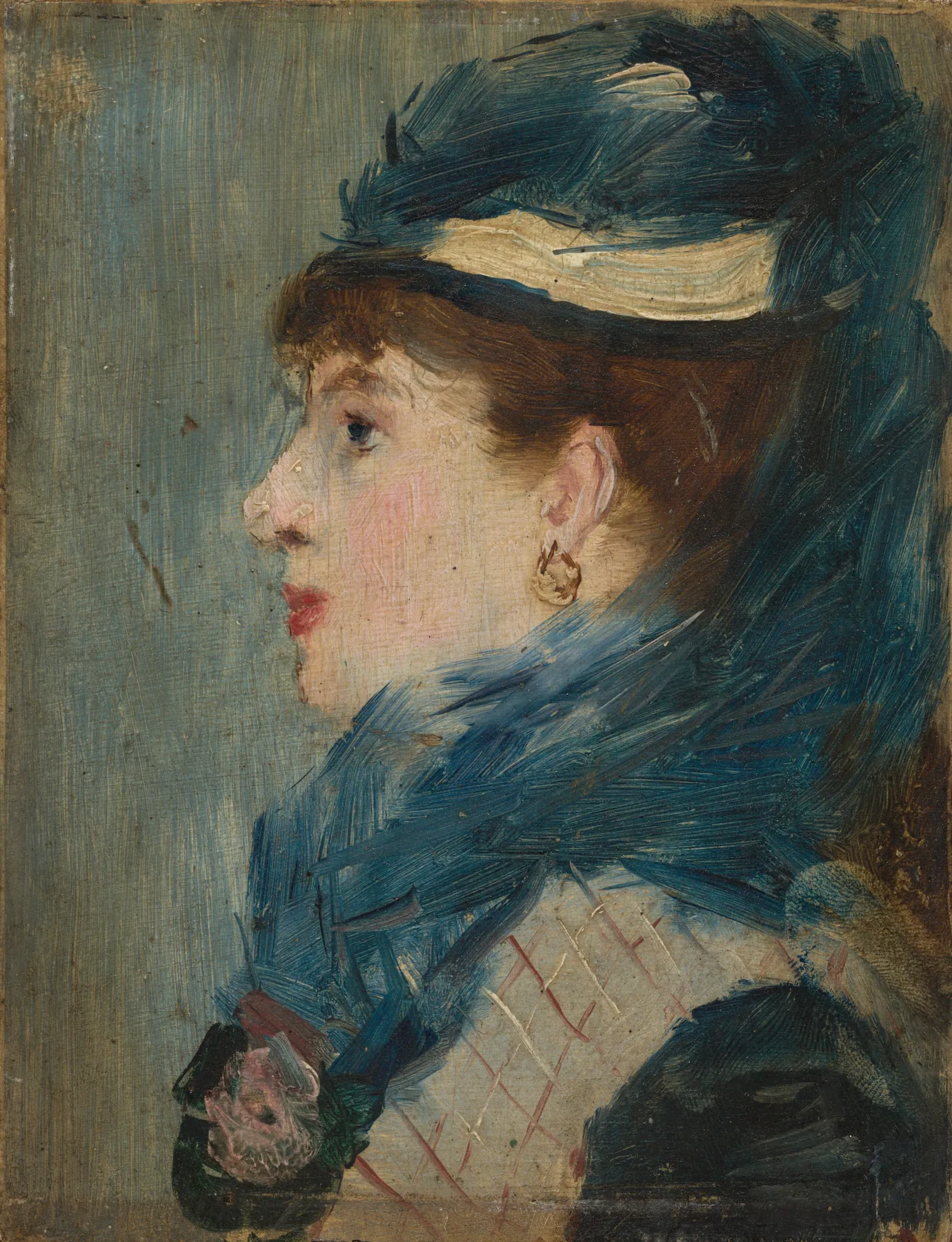 Retrato de una dama, de Édouard Manet