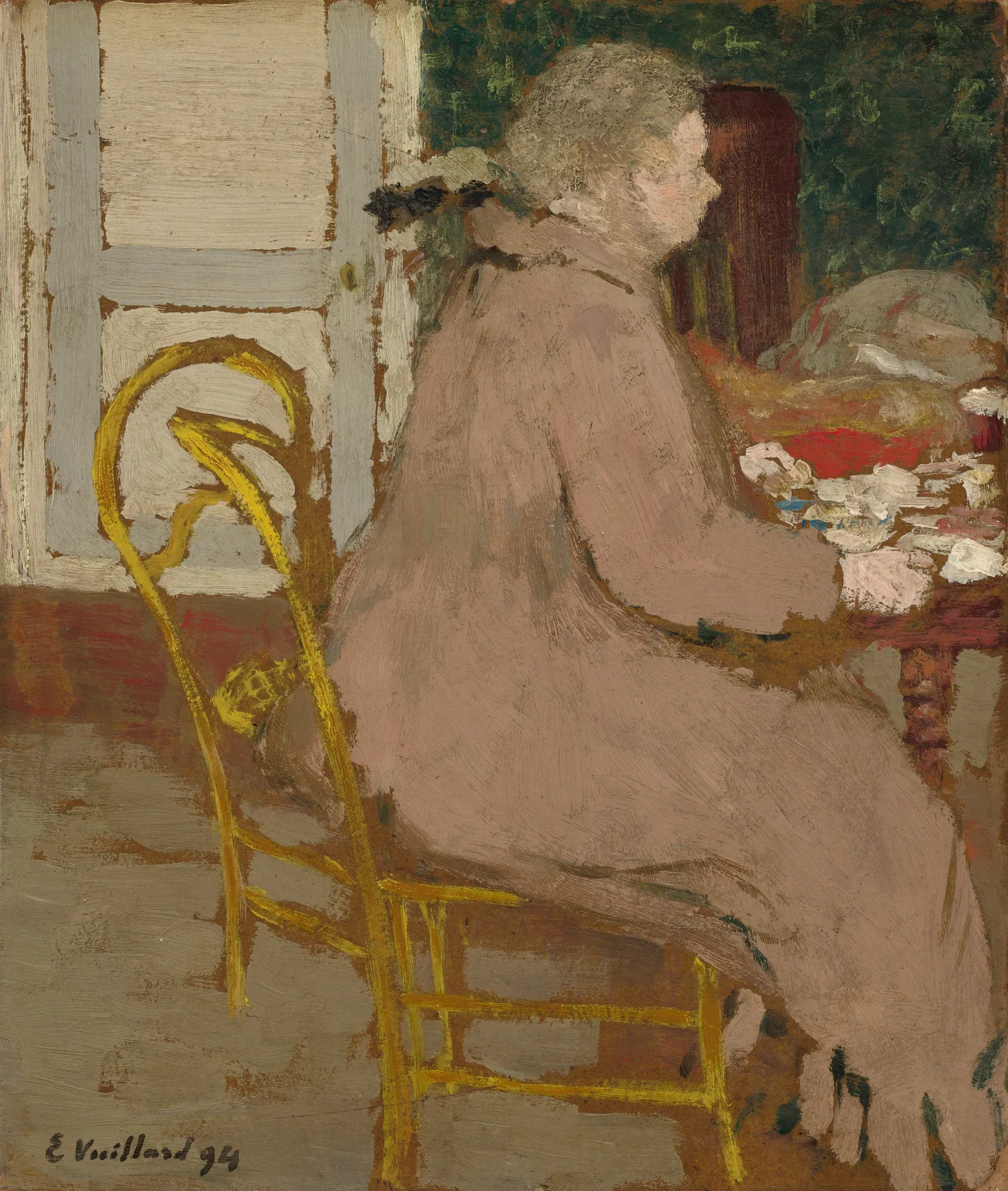 El desayuno, de Édouard Vuillard