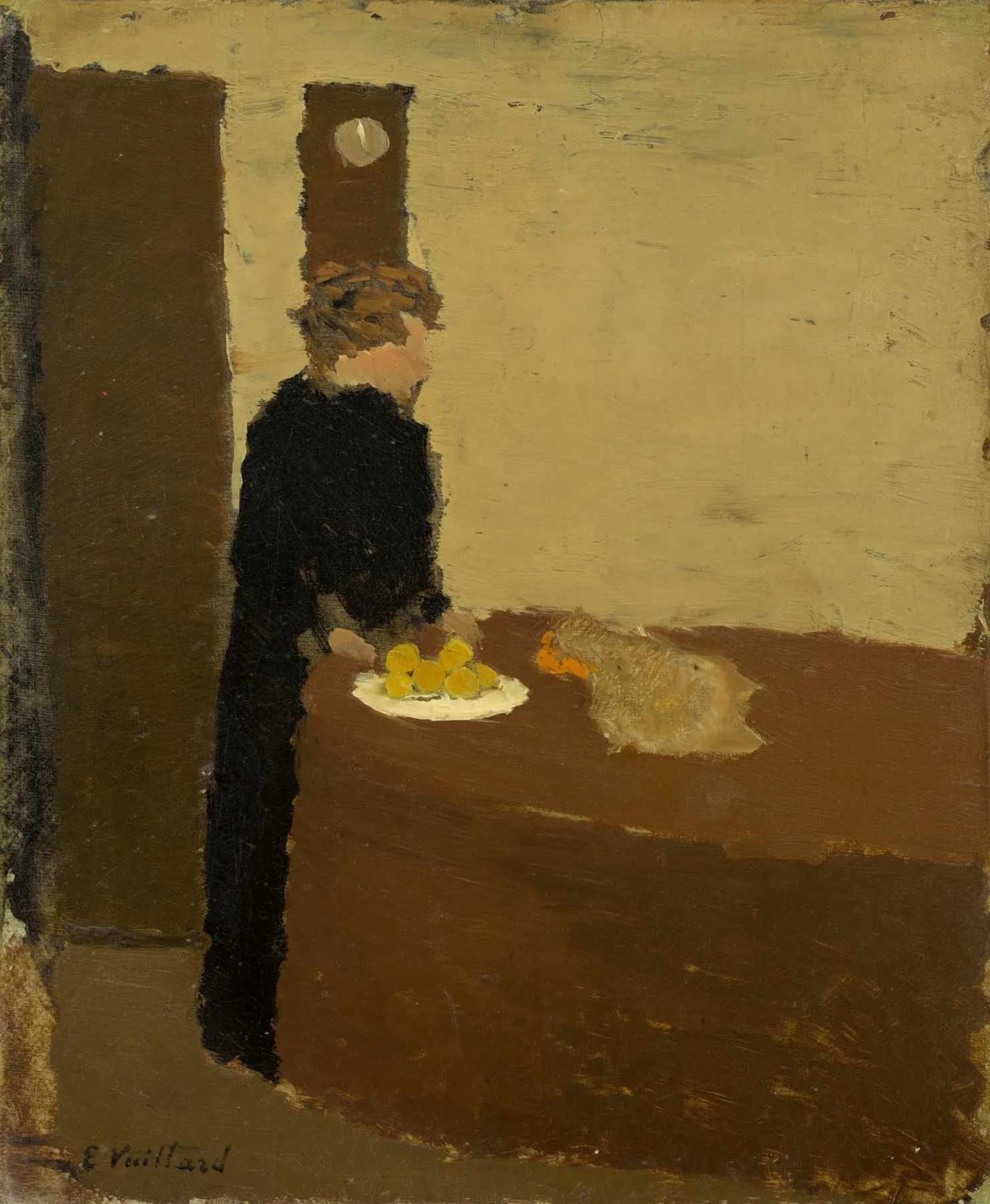 Mujer de negro, de Édouard Vuillard