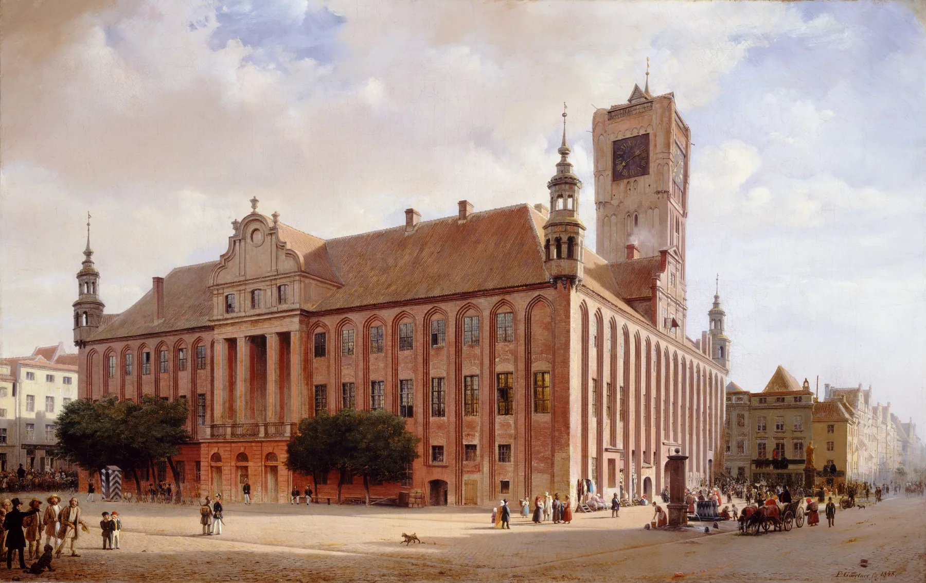 Ayuntamiento de Thorn, de Eduard Gaertner