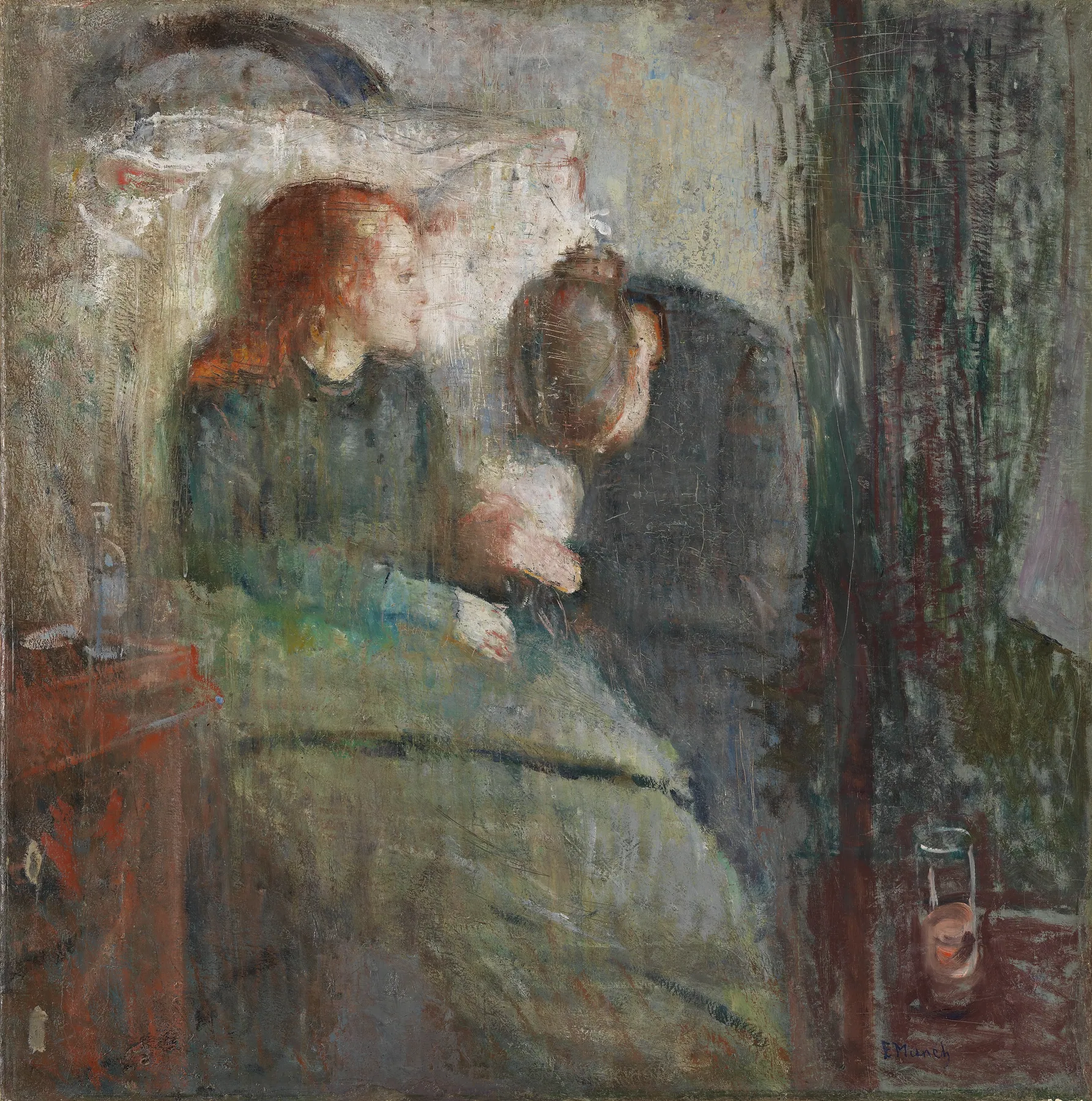 La niña enferma, de Edvard Munch