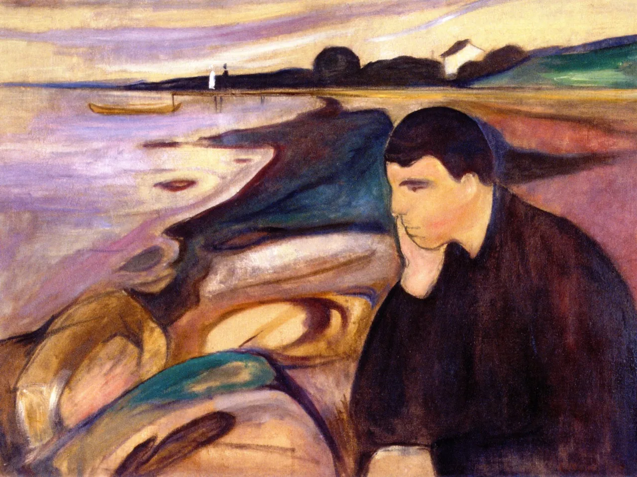 Melancolía, de Edvard Munch