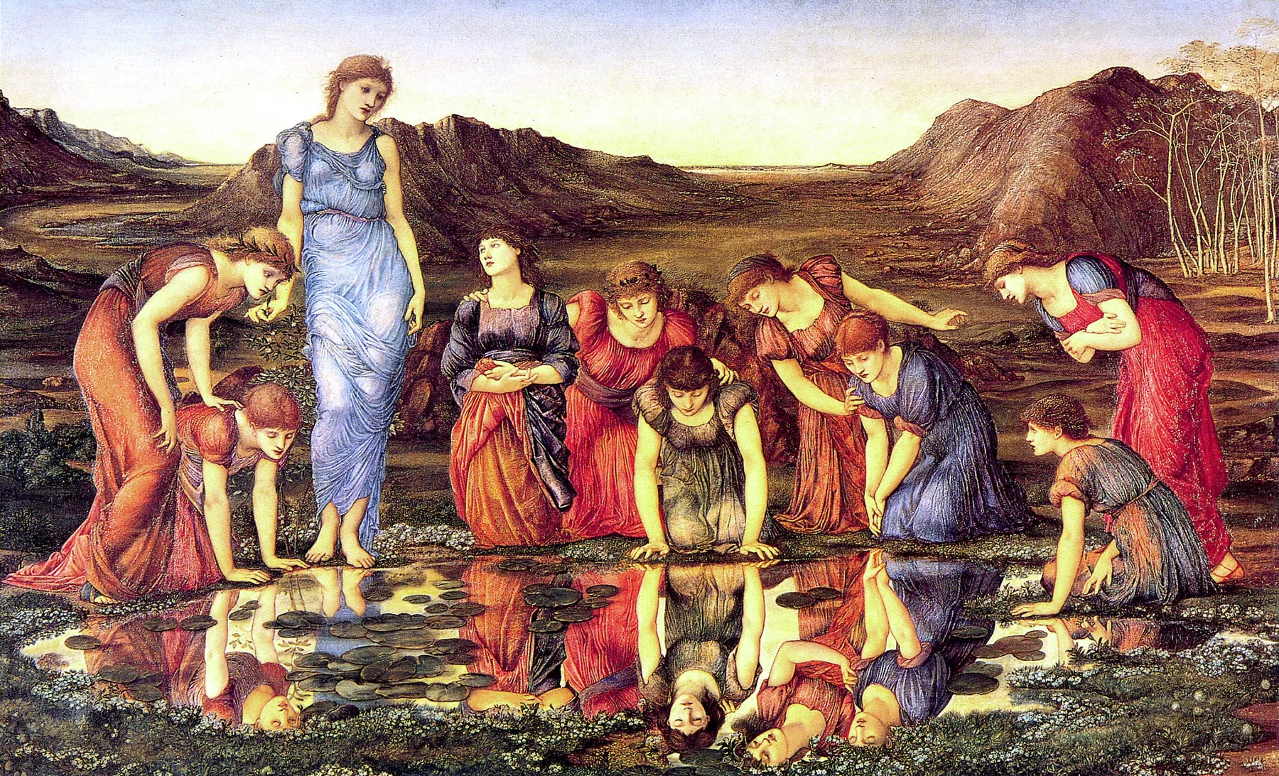 El espejo de Venus, de Edward Burne-Jones