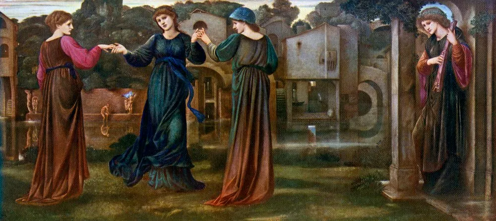 El molino, de Edward Burne-Jones