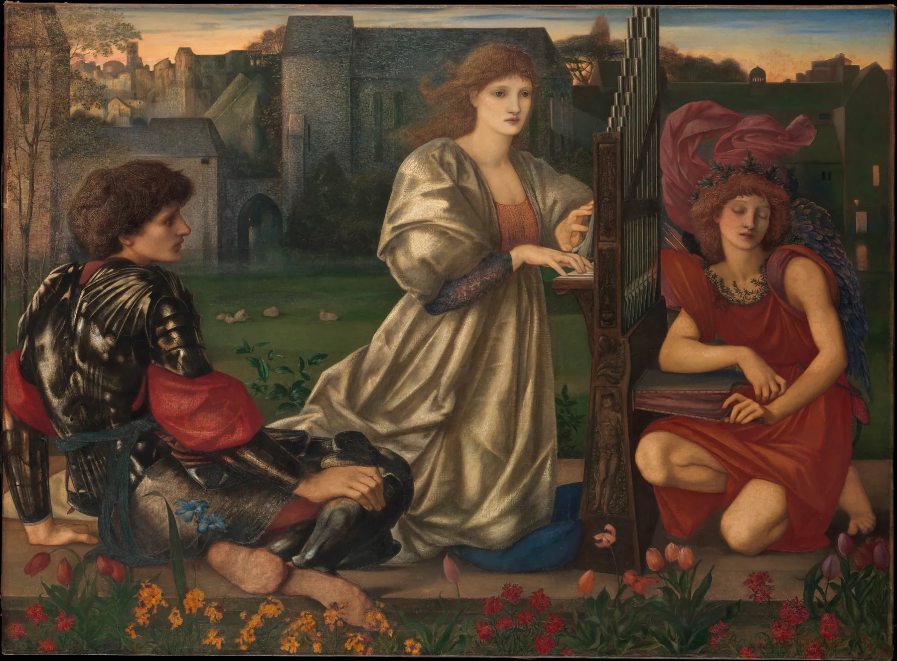 La canción de amor, de Edward Burne-Jones