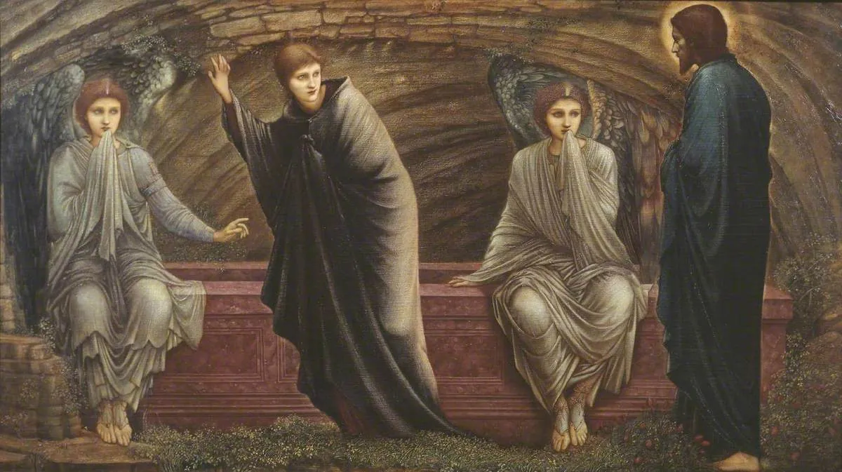 La mañana de la resurrección, de Edward Burne-Jones