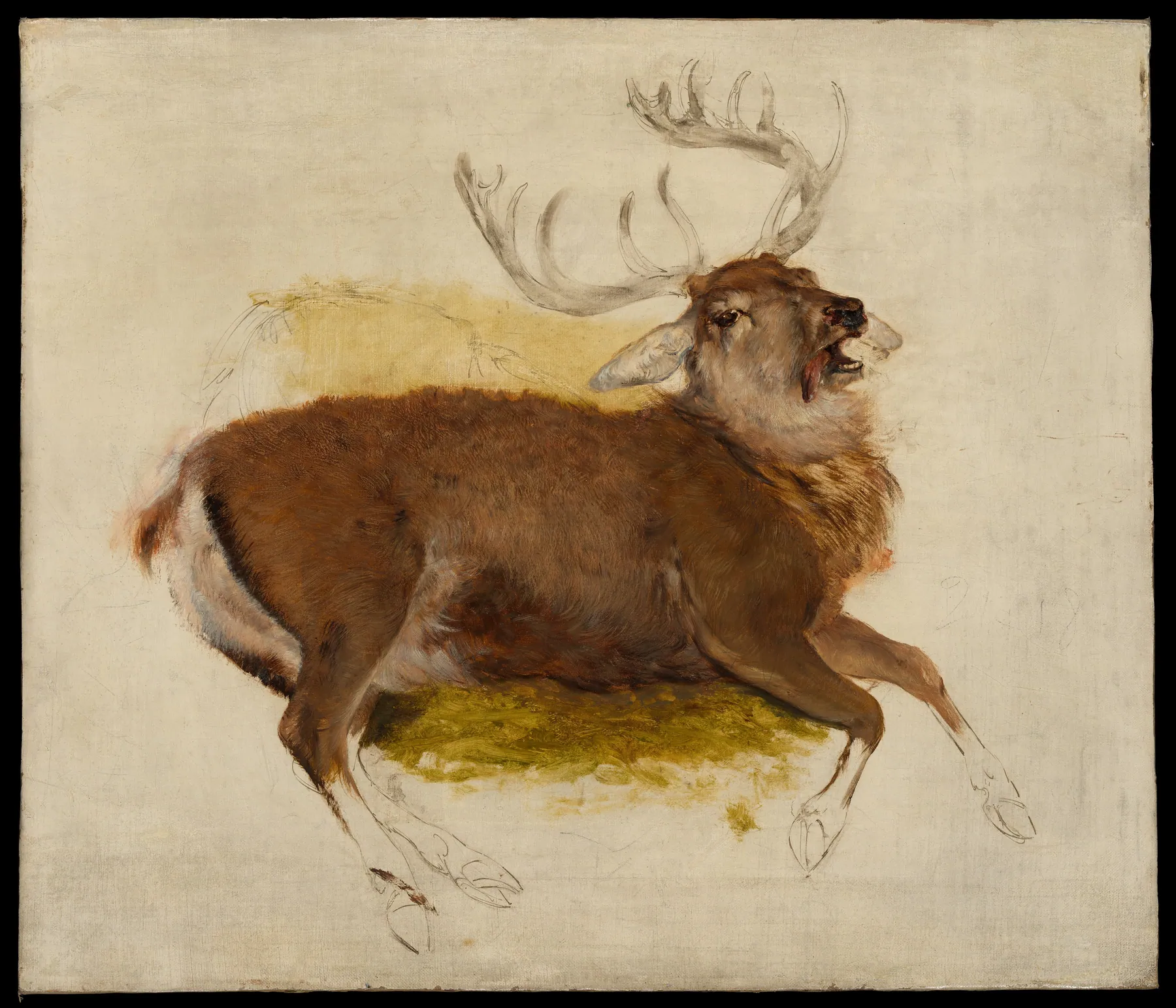 Ciervo moribundo, de Edwin Landseer