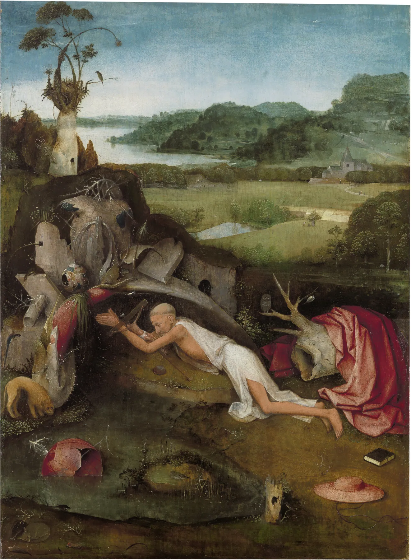 San Jerónimo en oración, de El Bosco