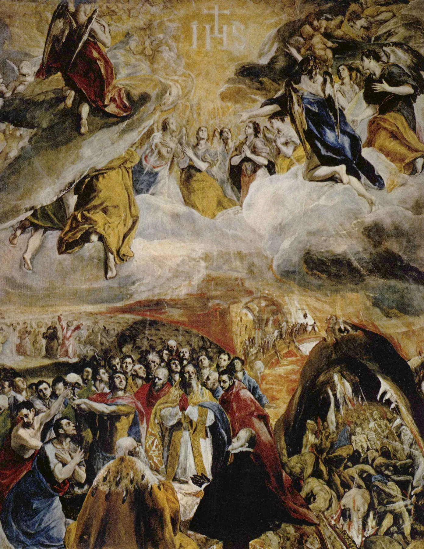 Felipe II en la gloria o El sueño de Felipe II, de El Greco