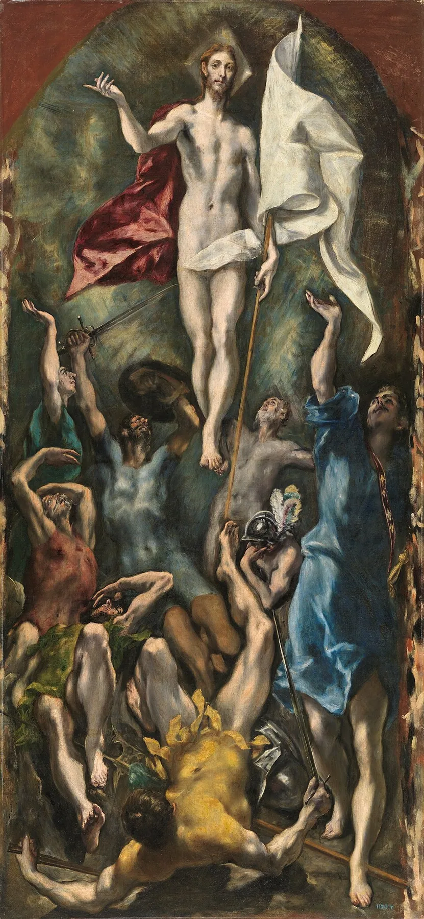 La resurrección de Cristo, de El Greco