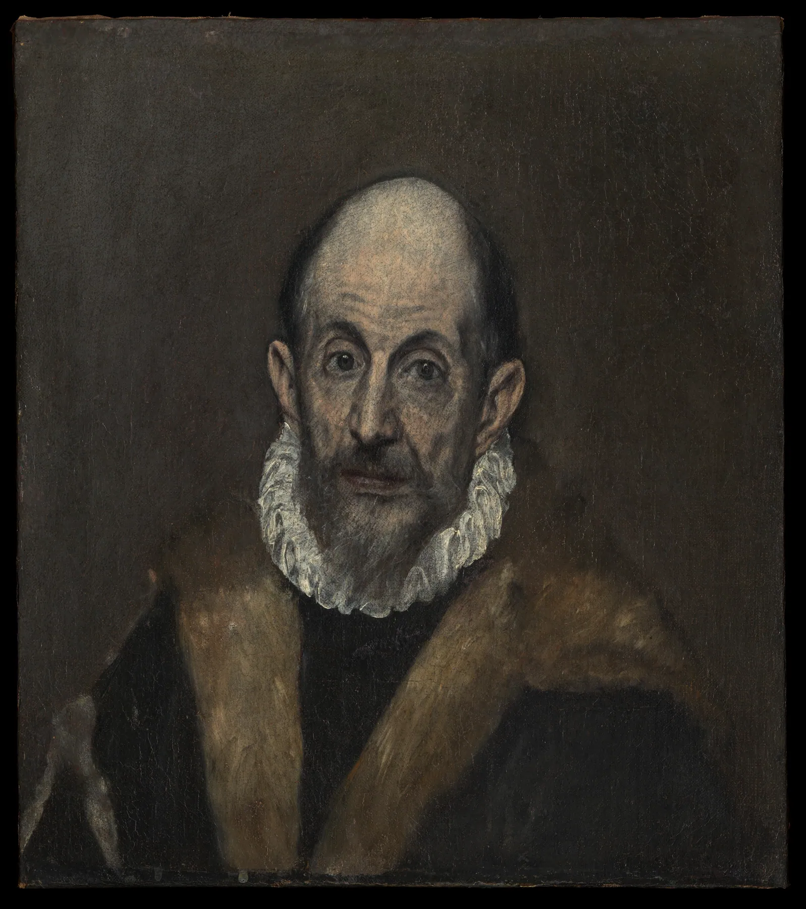 Retrato de un anciano, de El Greco