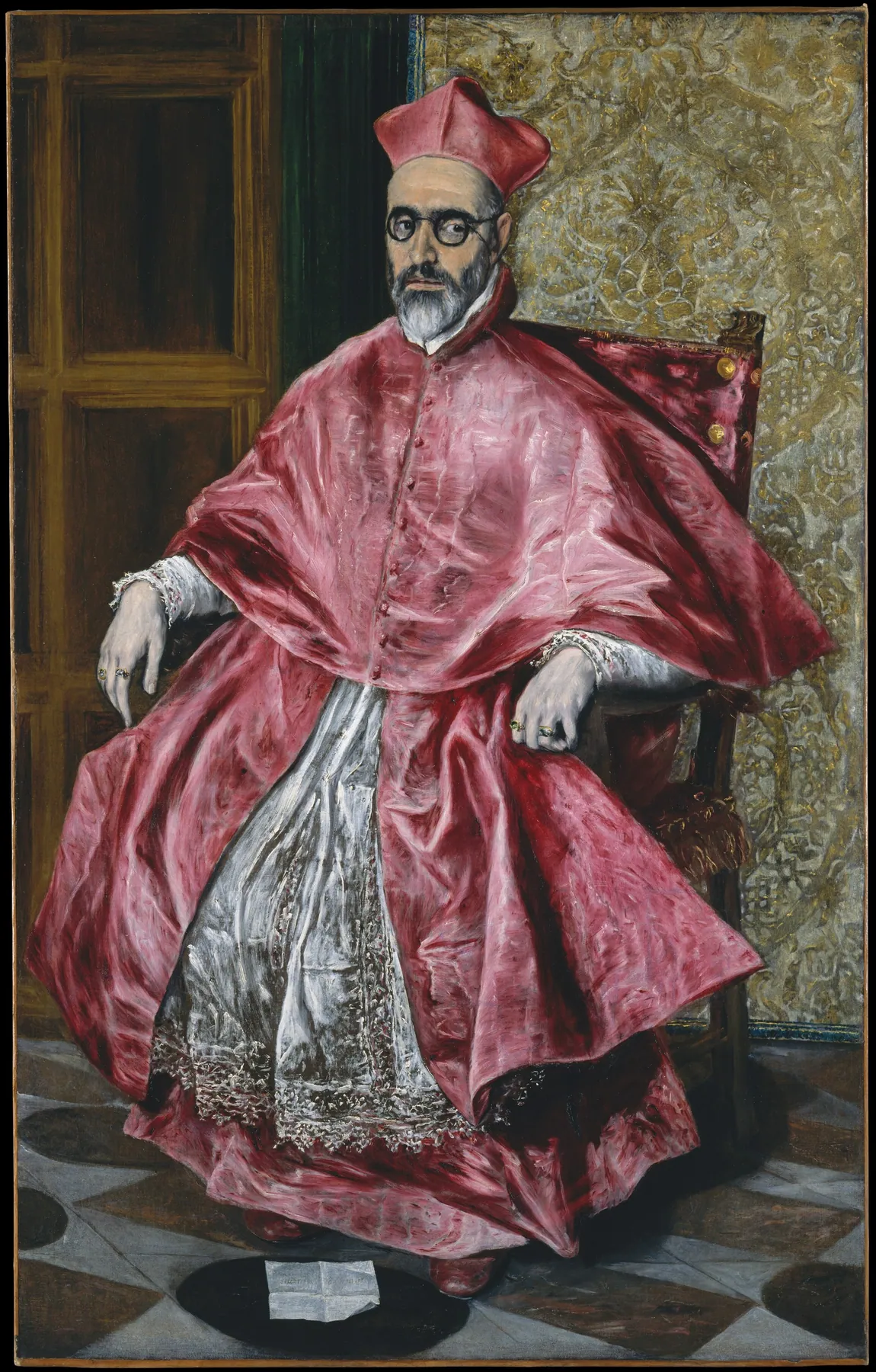 Retrato de un cardenal (Fernando Niño de Guevara), de El Greco