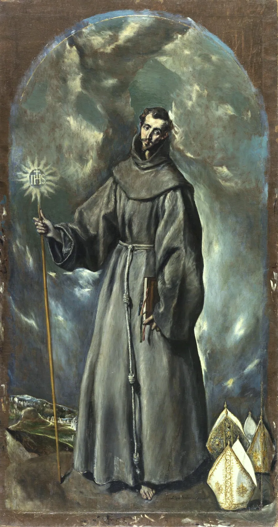 San Bernardino de Siena, de El Greco