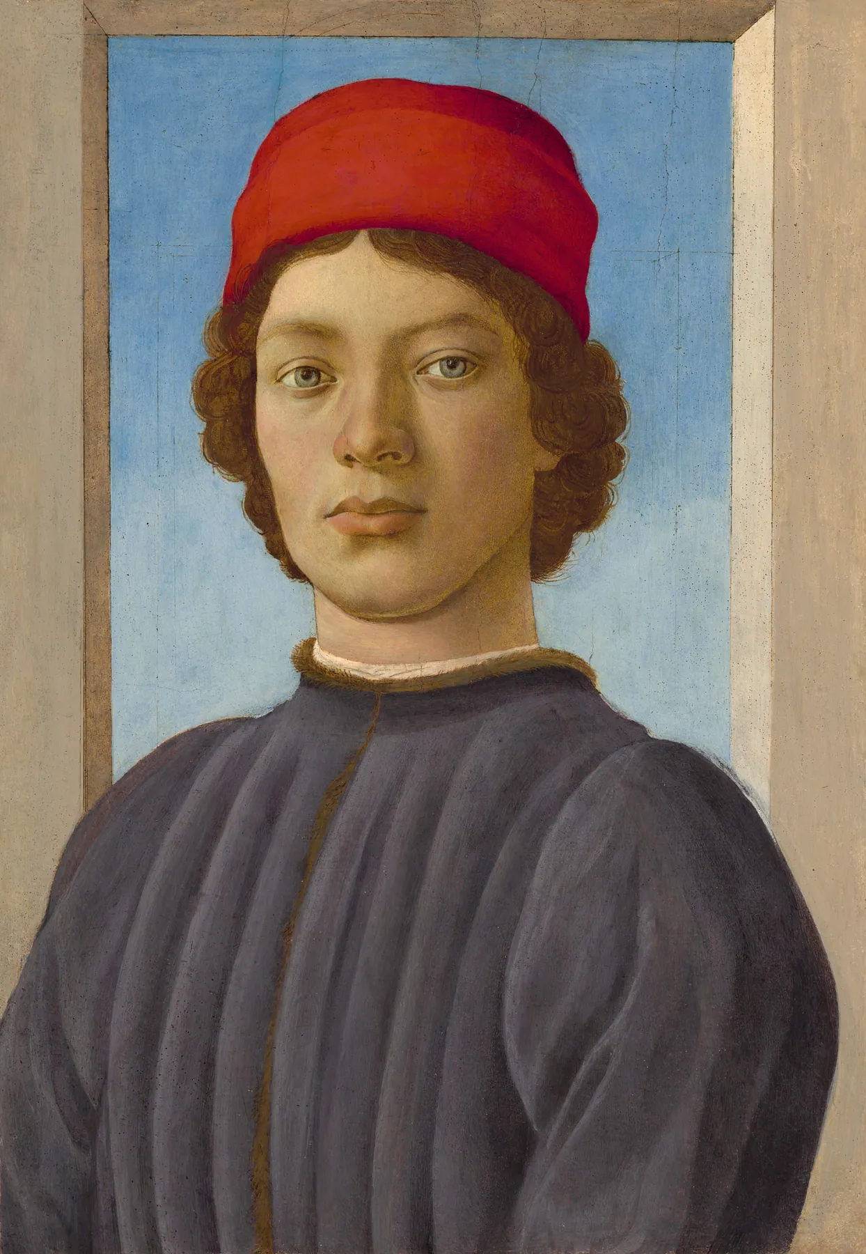 Retrato de un joven, de Filippino Lippi