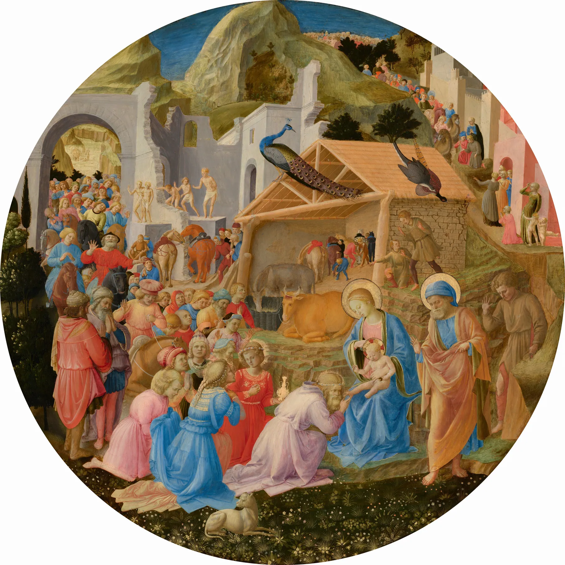 La Adoración de los Reyes Magos, de Fra Angelico