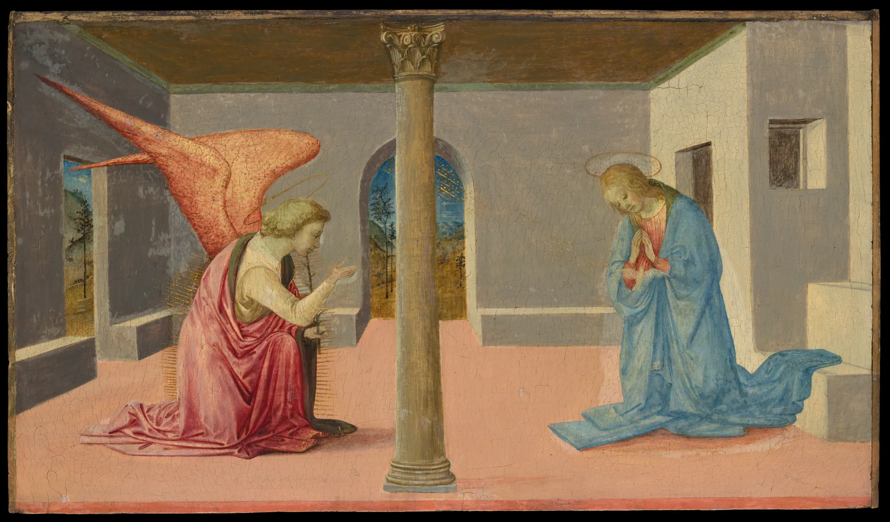 La Anunciación, de Fra Filippo Lippi