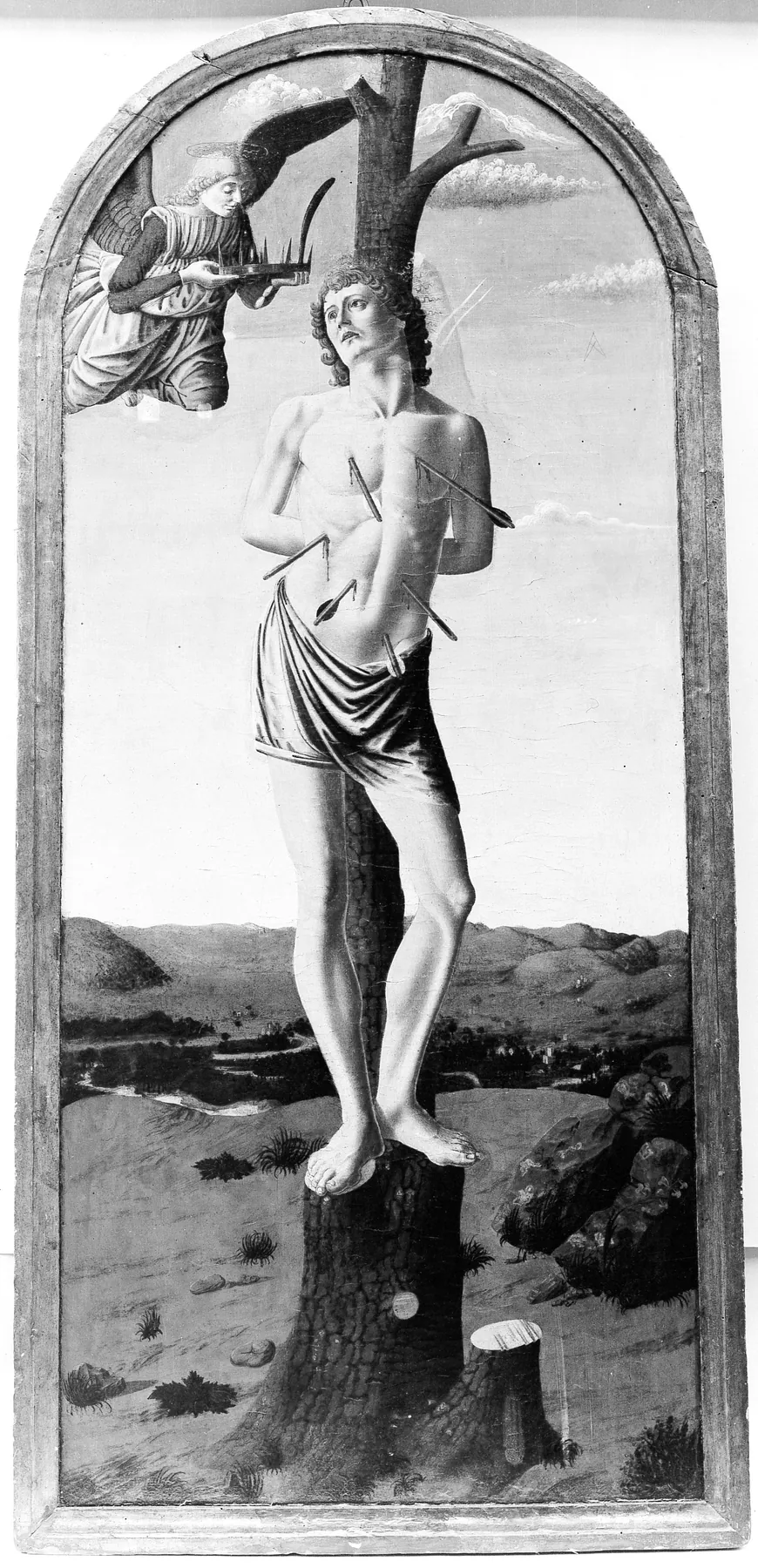 San Sebastián, de Francesco Botticini