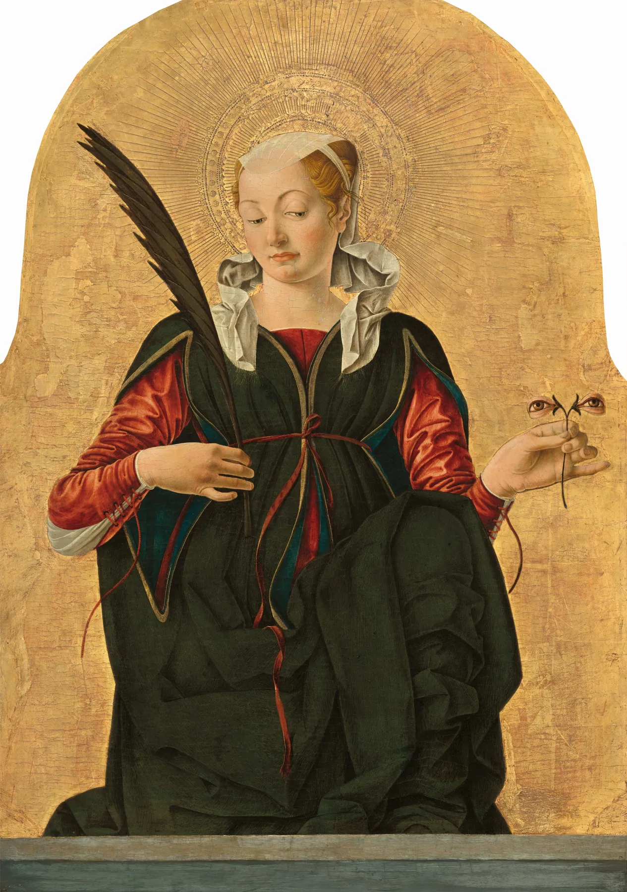 Santa Lucía, de Francesco del Cossa