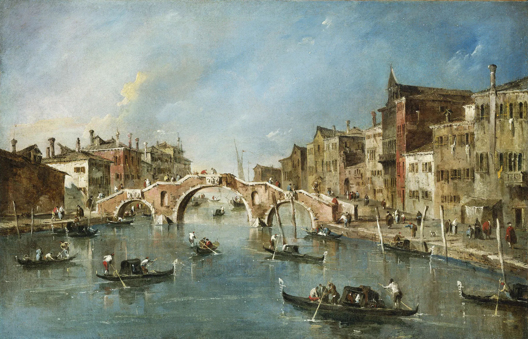 Canal de Cannaregio, de Francesco Guardi