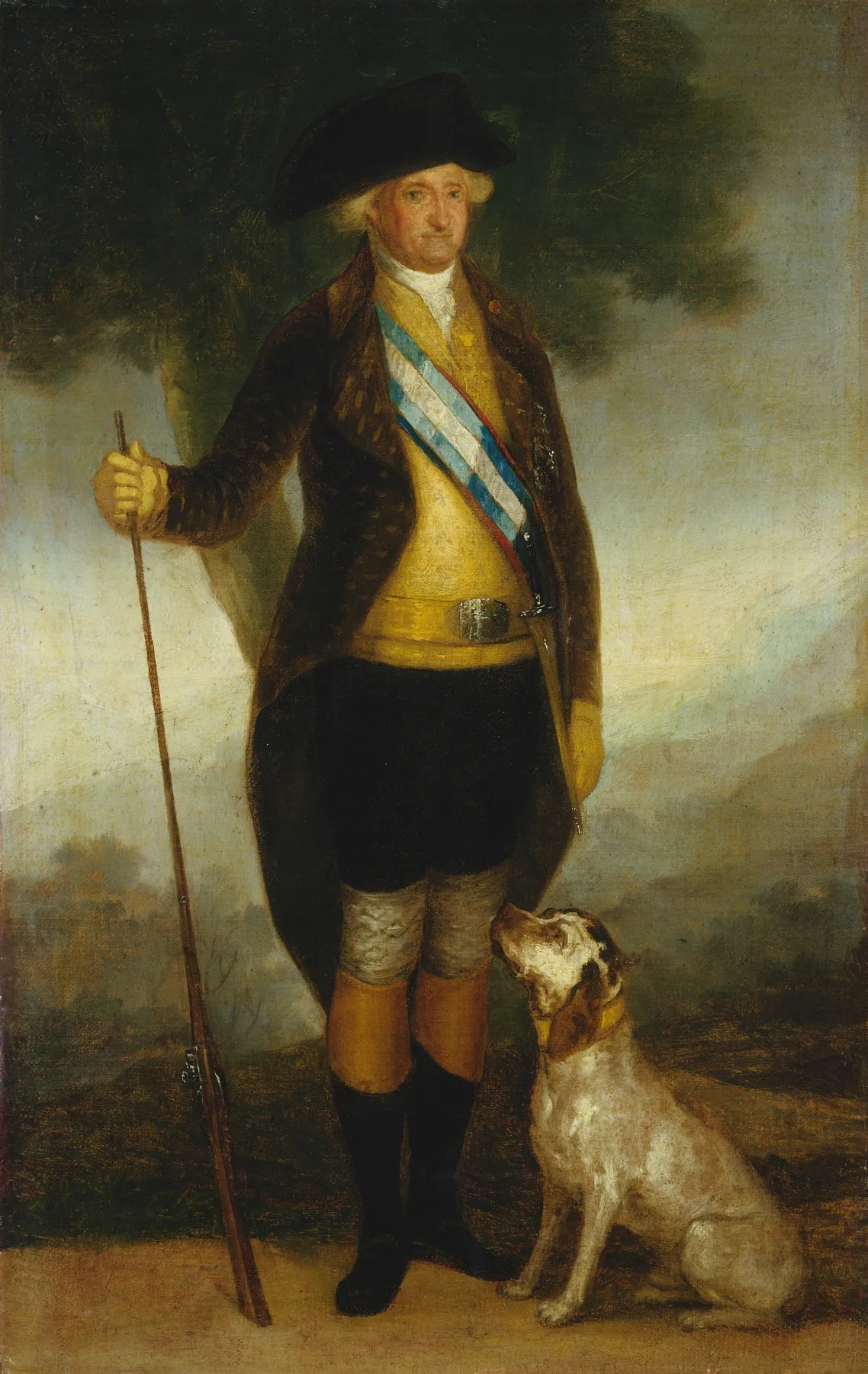 Carlos IV de España como cazador, de Francisco de Goya