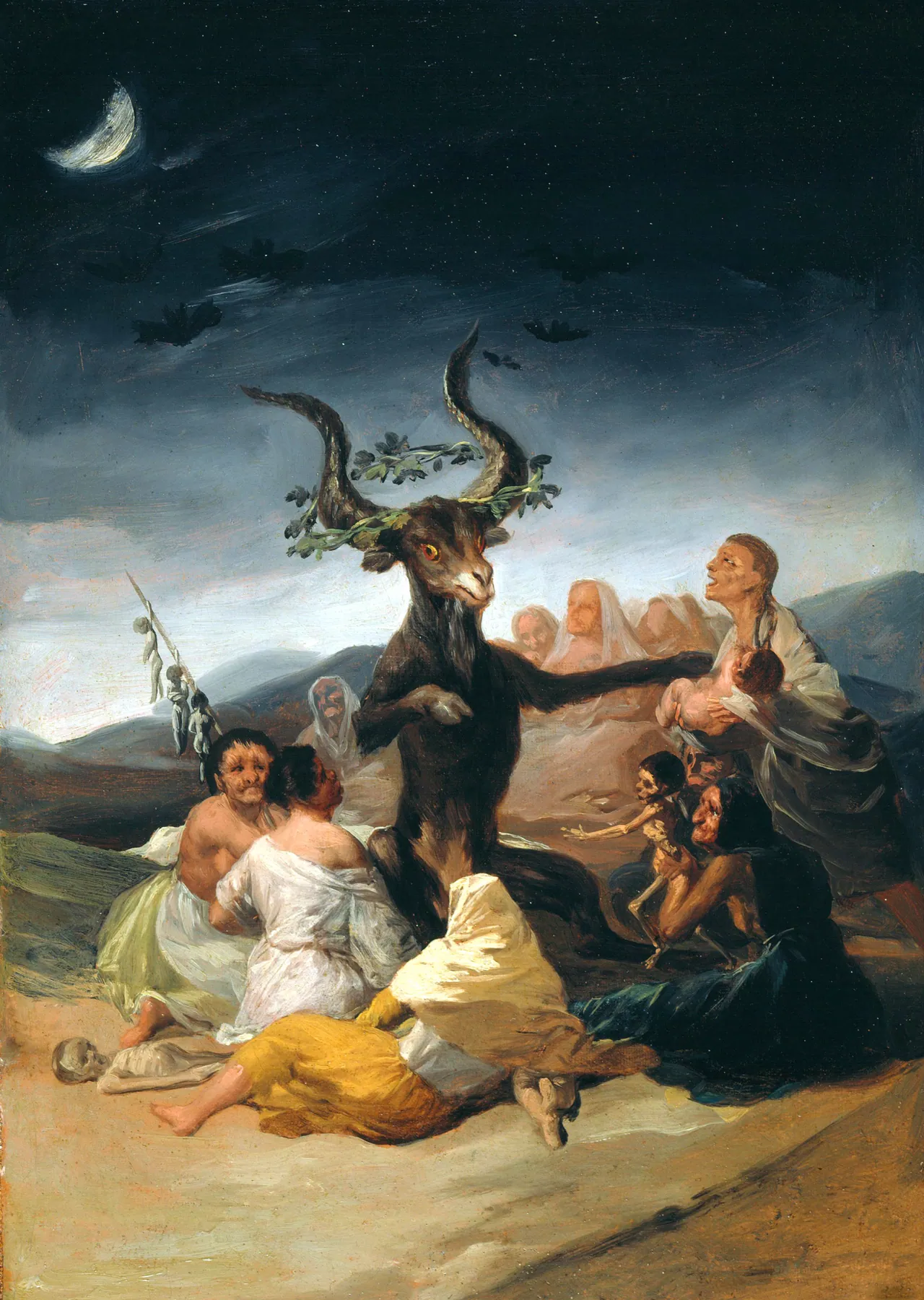 El aquelarre, de Francisco de Goya