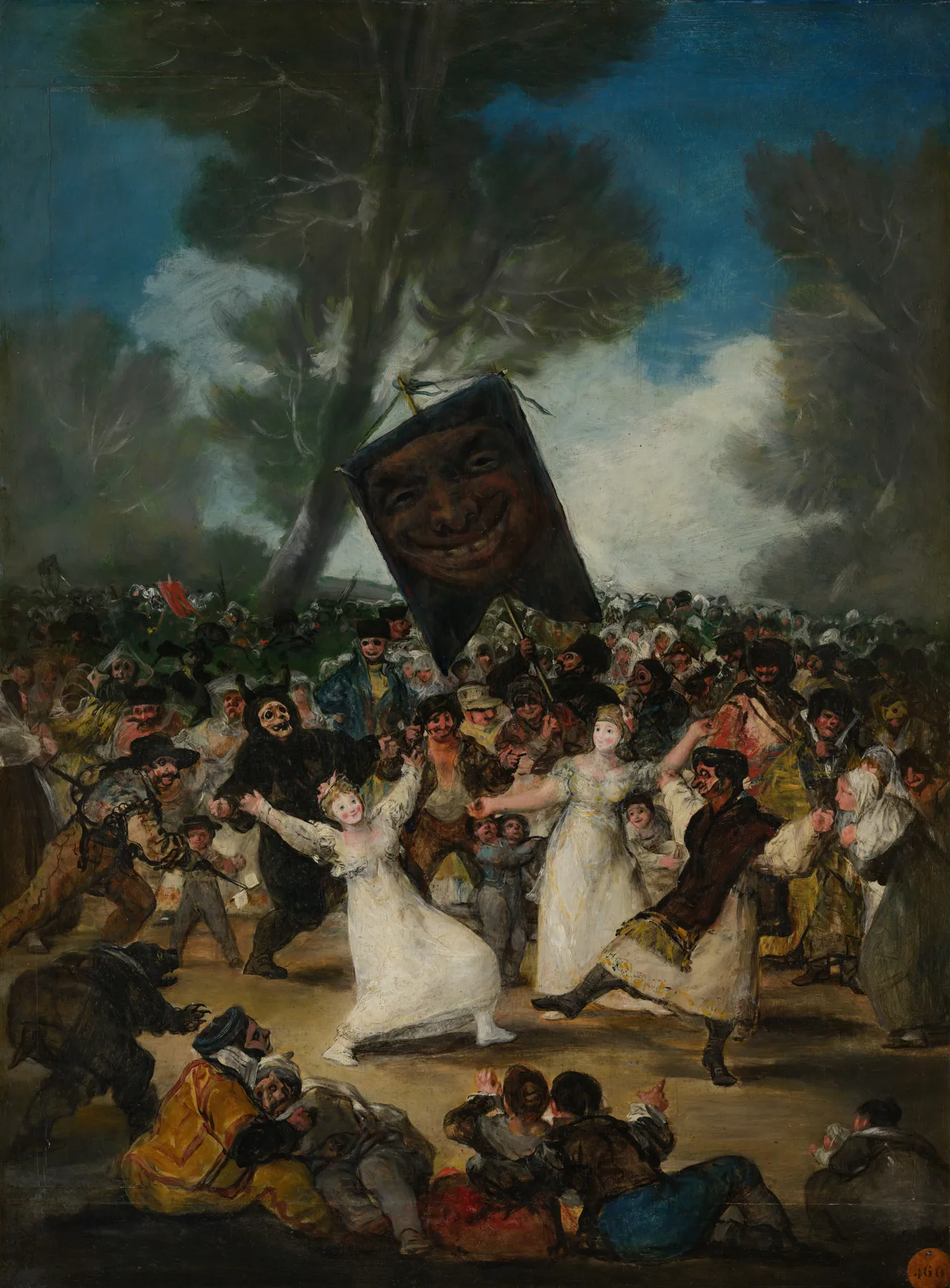 El entierro de la sardina, de Francisco de Goya