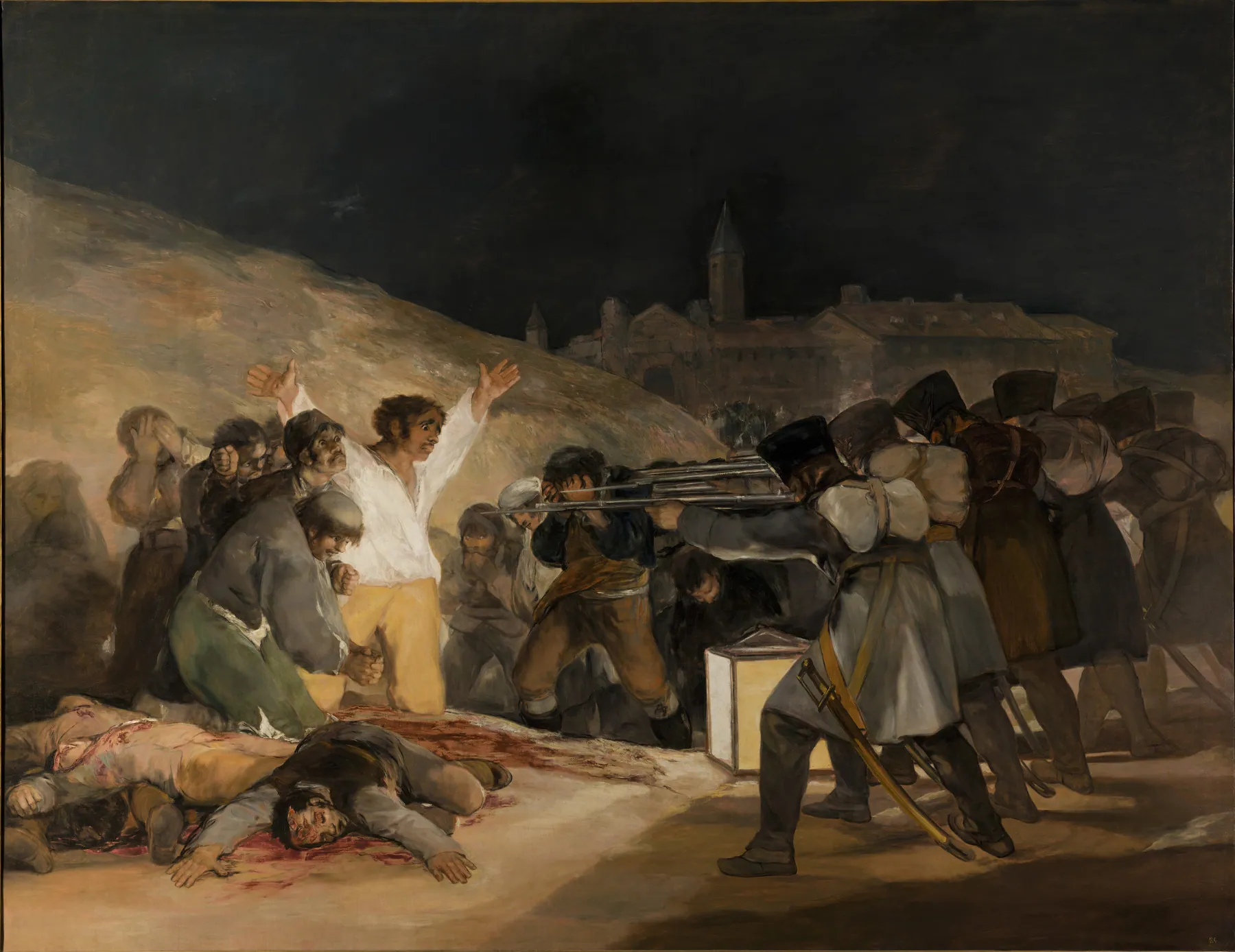 El tres de mayo en Madrid, de Francisco de Goya