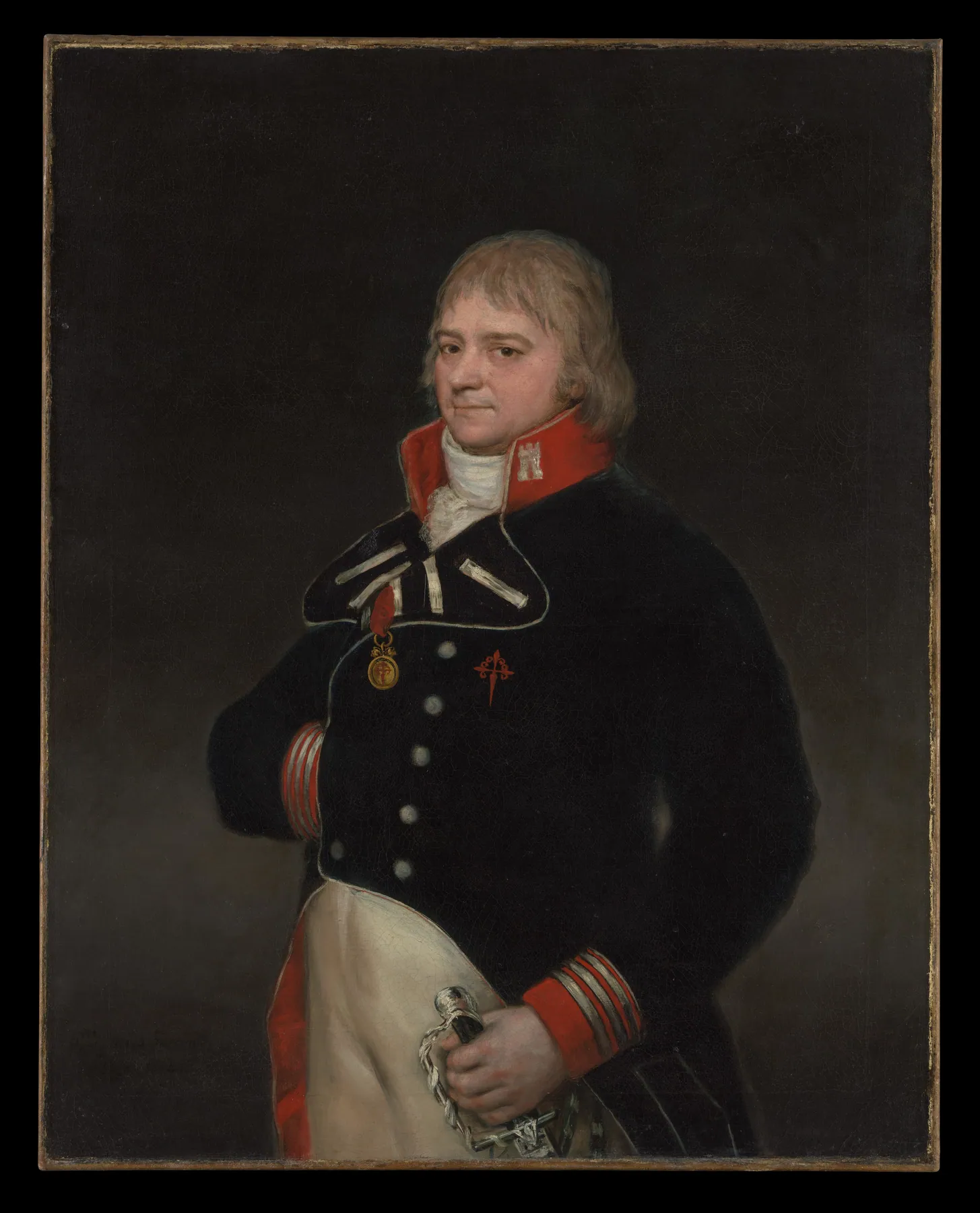 Ignacio Garcini y Queralt (1752–1825), brigadier de ingenieros, de Francisco de Goya