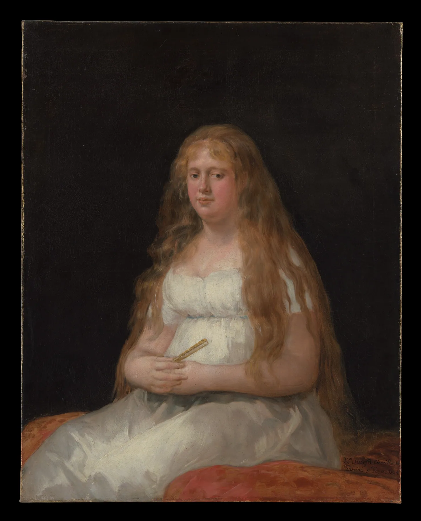 Josefa de Castilla Portugal y van Asbrock de Garcini (1775–c. 1850), de Francisco de Goya