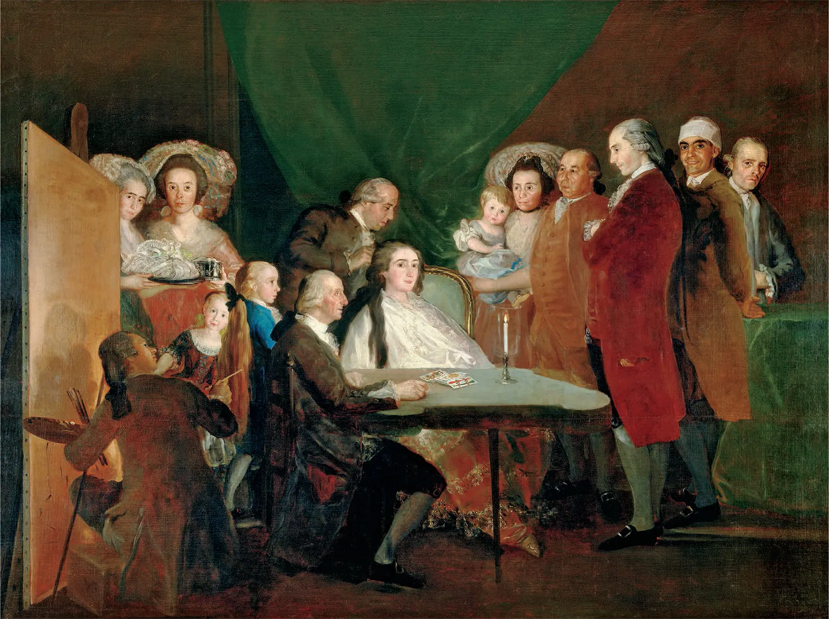 La familia del infante don Luis, de Francisco de Goya