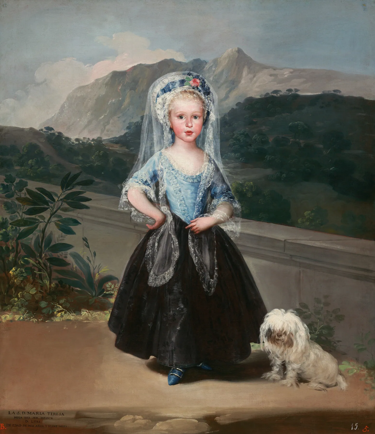 María Teresa de Borbón y Vallabriga, más tarde condesa de Chinchón, de Francisco de Goya