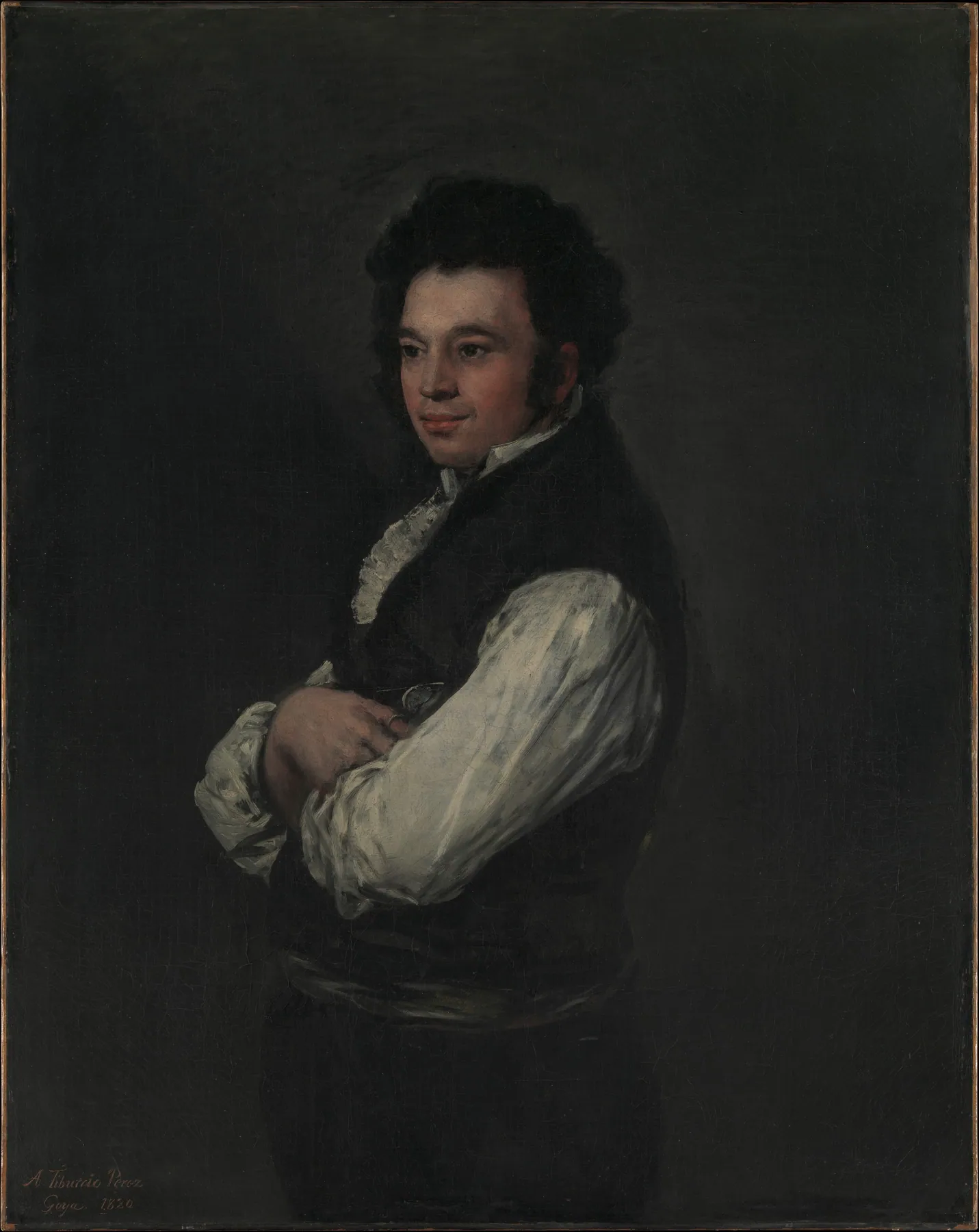 Tiburcio Pérez y Cuervo (1785-86–1841), el arquitecto, de Francisco de Goya