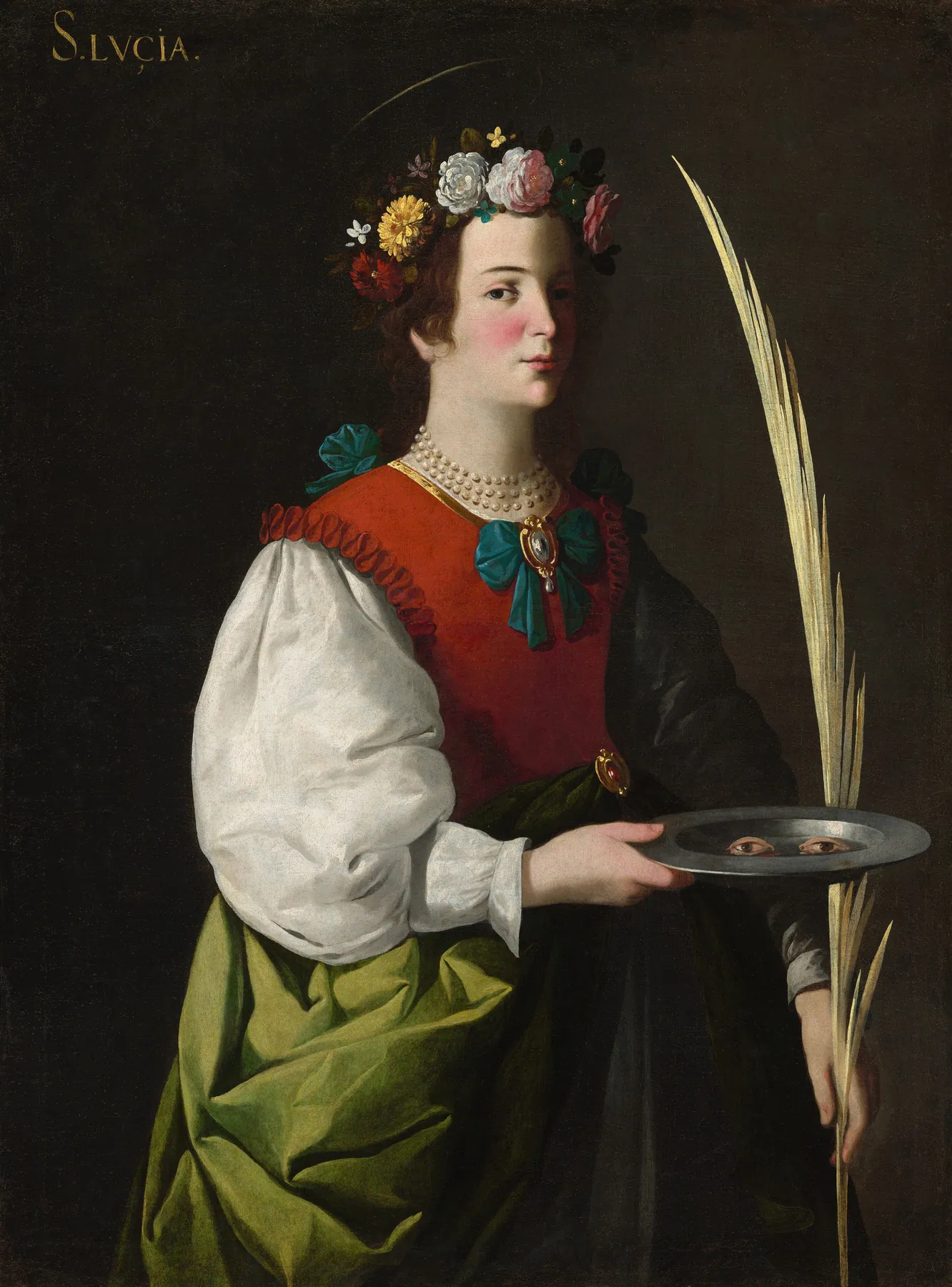 Santa Lucía, de Francisco de Zurbarán